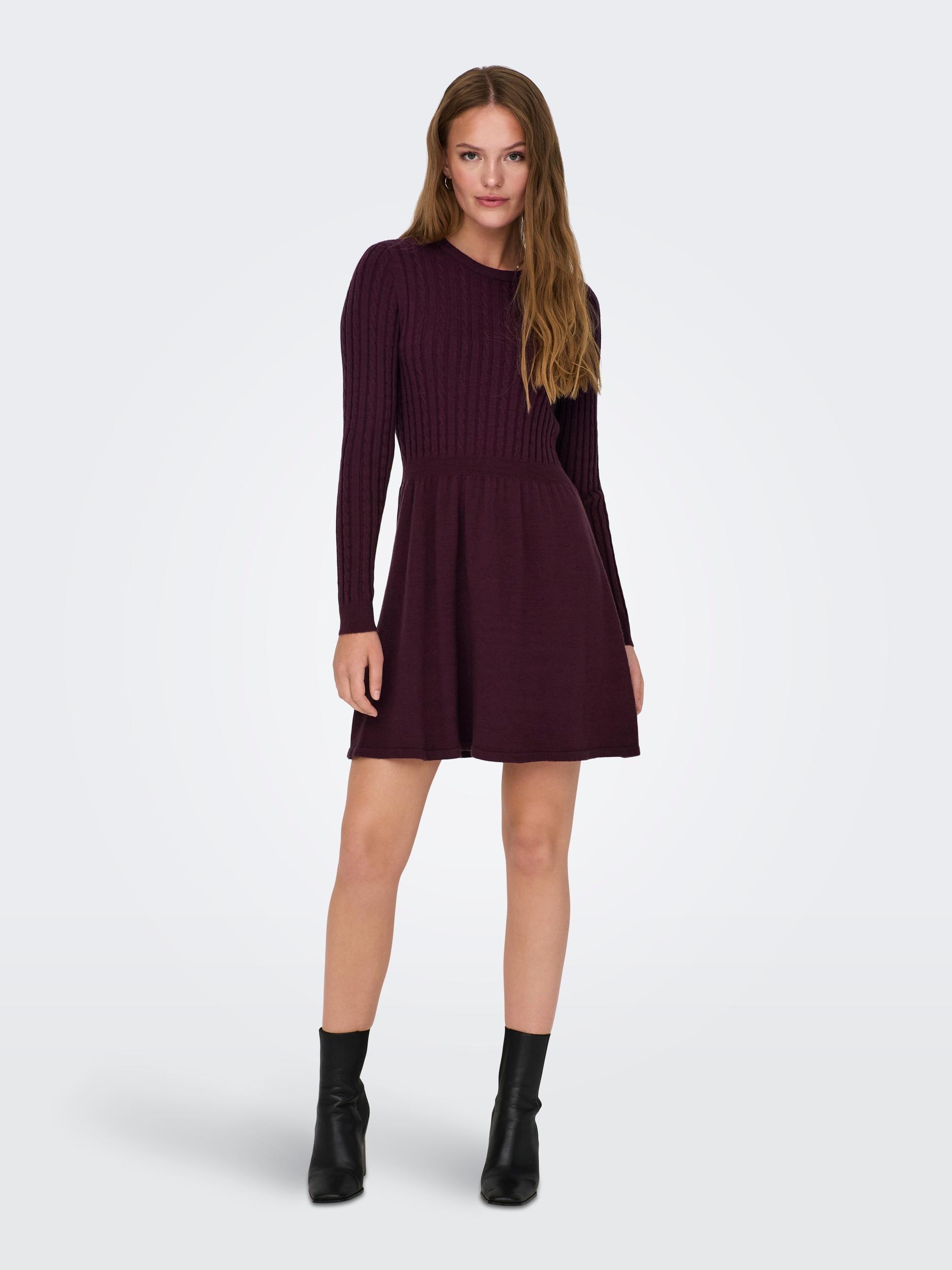 ONLY Strickkleid »ONLFIA LS CABLE DRESS KNT« online kaufen | Jelmoli-Versand