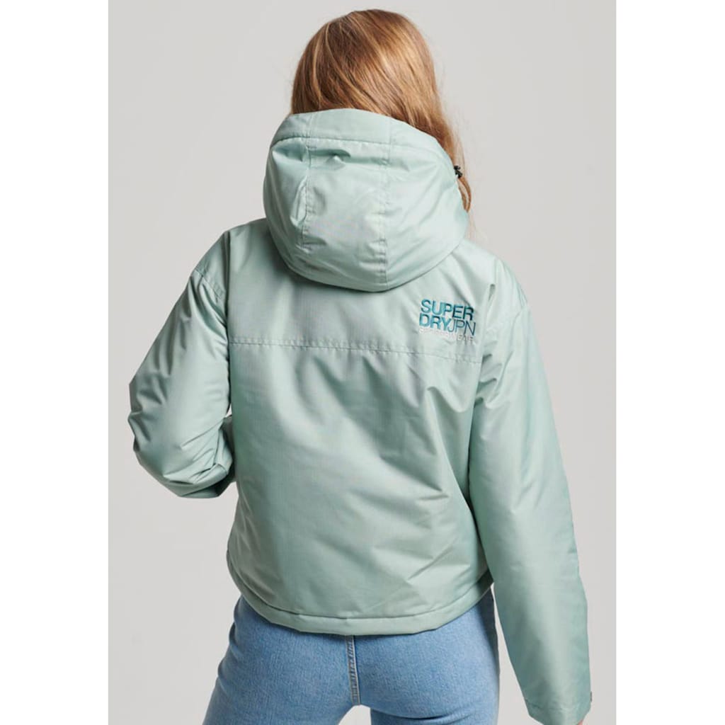 Superdry Windbreaker »CODE WINDCHEATER JACKET«, mit Kapuze, mit Logo Stickerei