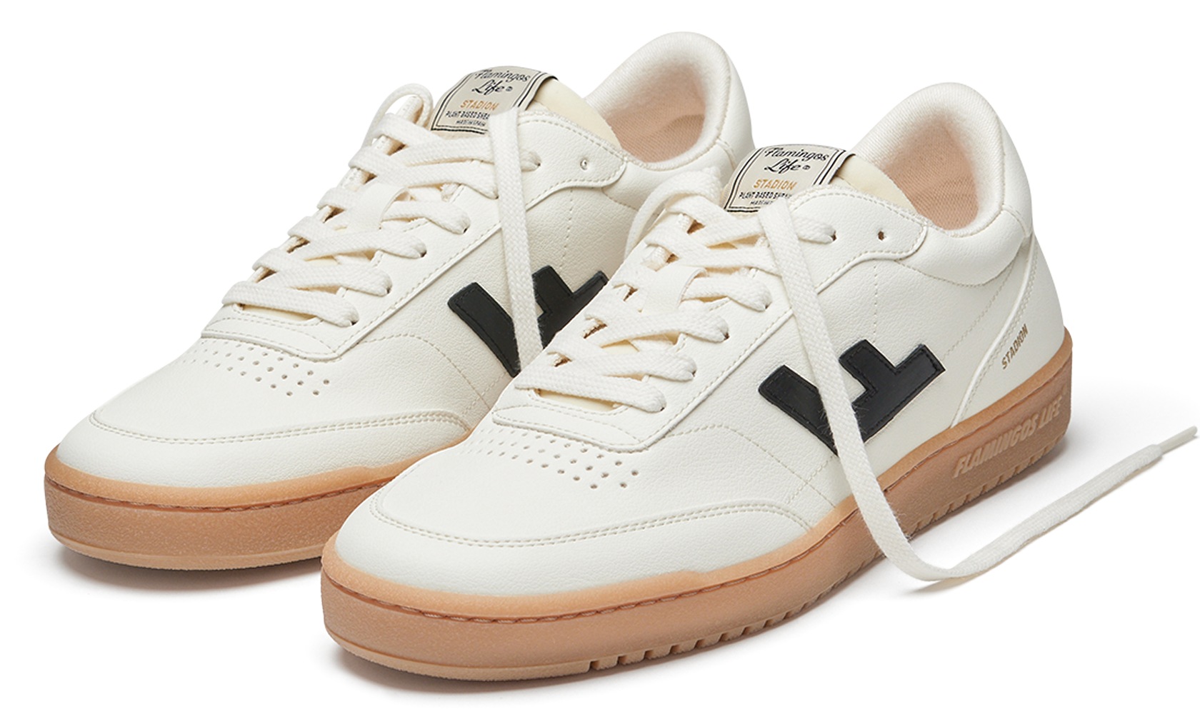 Flamingos Life Sneaker »STADION« vegane Sneaker, Obermaterial aus 68% Maisresten