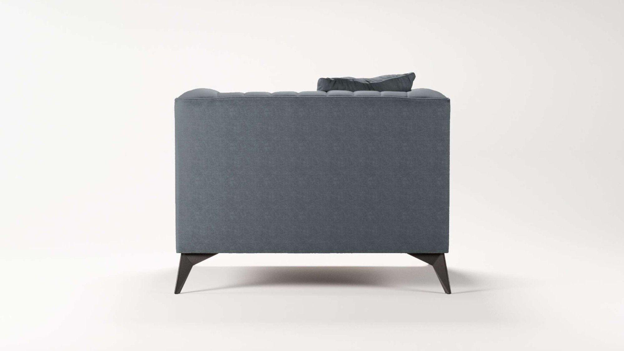 Places of Style Sessel »MATTHEW Loungesessel, Masse B/T/H: 99/86/74 cm«, incl. 1 Zierkissen, Steppung im Rückenbereich