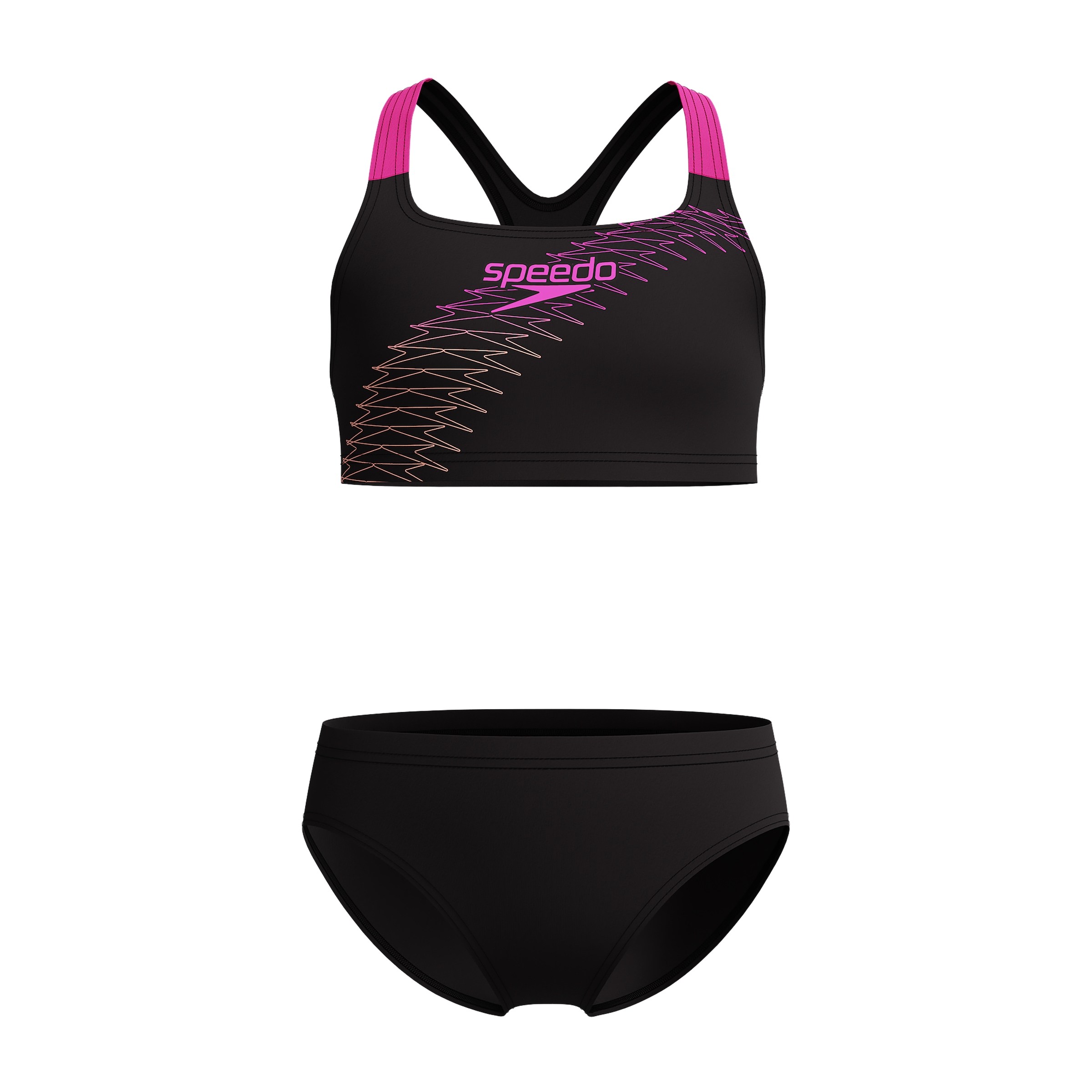 Speedo Bustier-Bikini, (Set, 2 St.), schnell trocknend