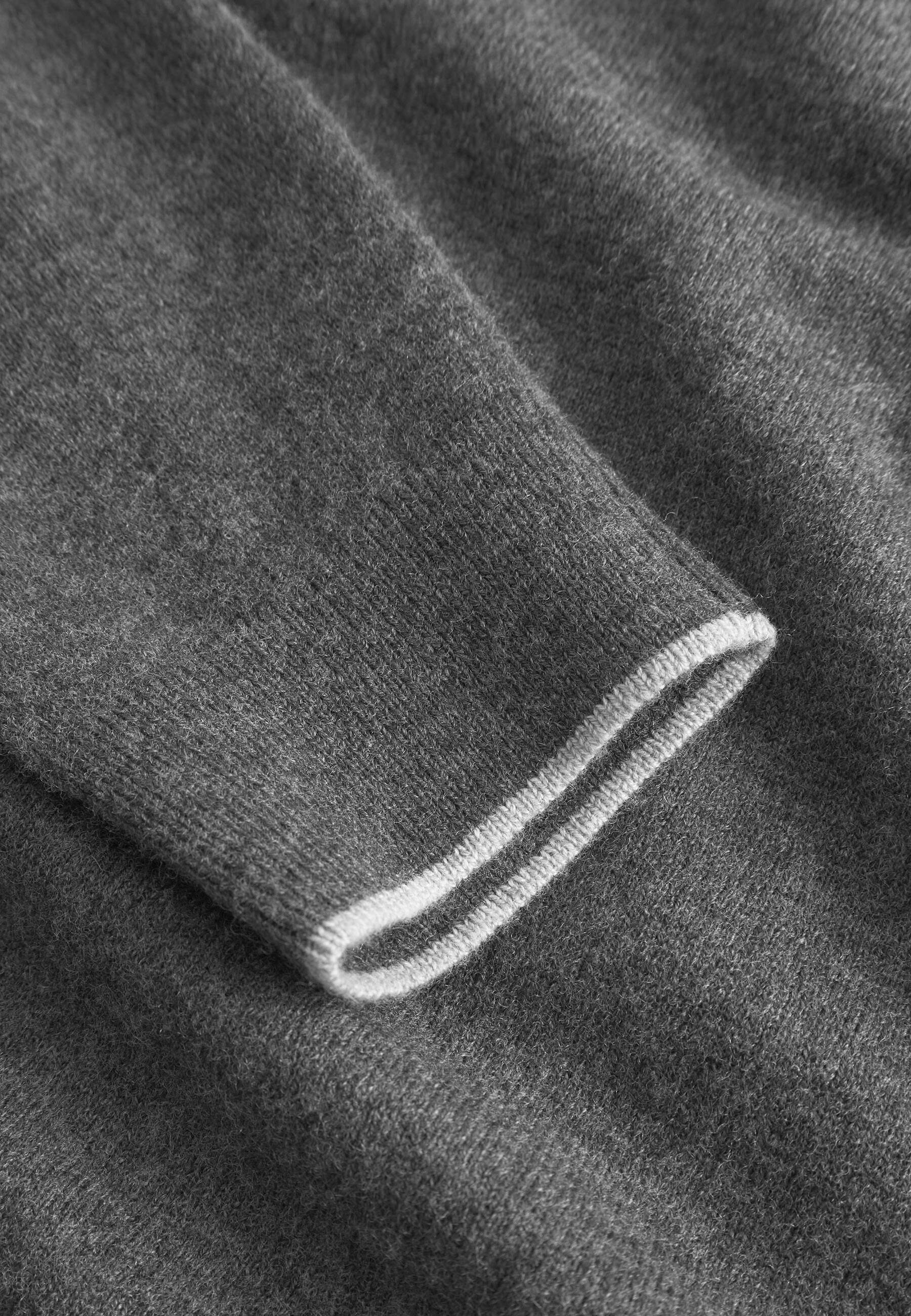 colours & sons Strickpullover »colours & sons Pullover Turtleneck Merino Blend«
