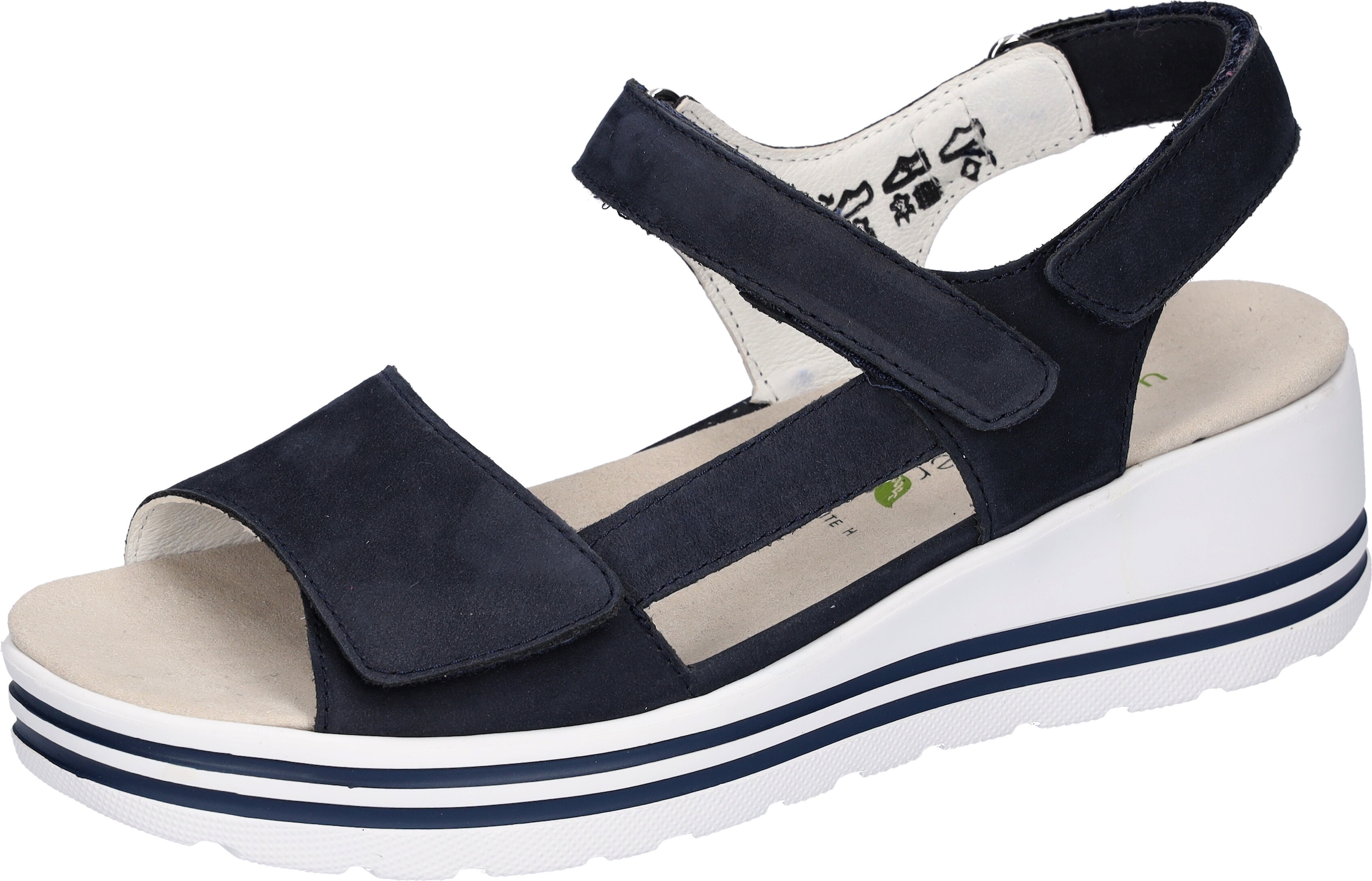 Waldläufer Riemchensandale »H-MICHELLE«, Sommerschuh, Sandalette, Keilabsatz, mit Luftkammernsohle, H-Weite