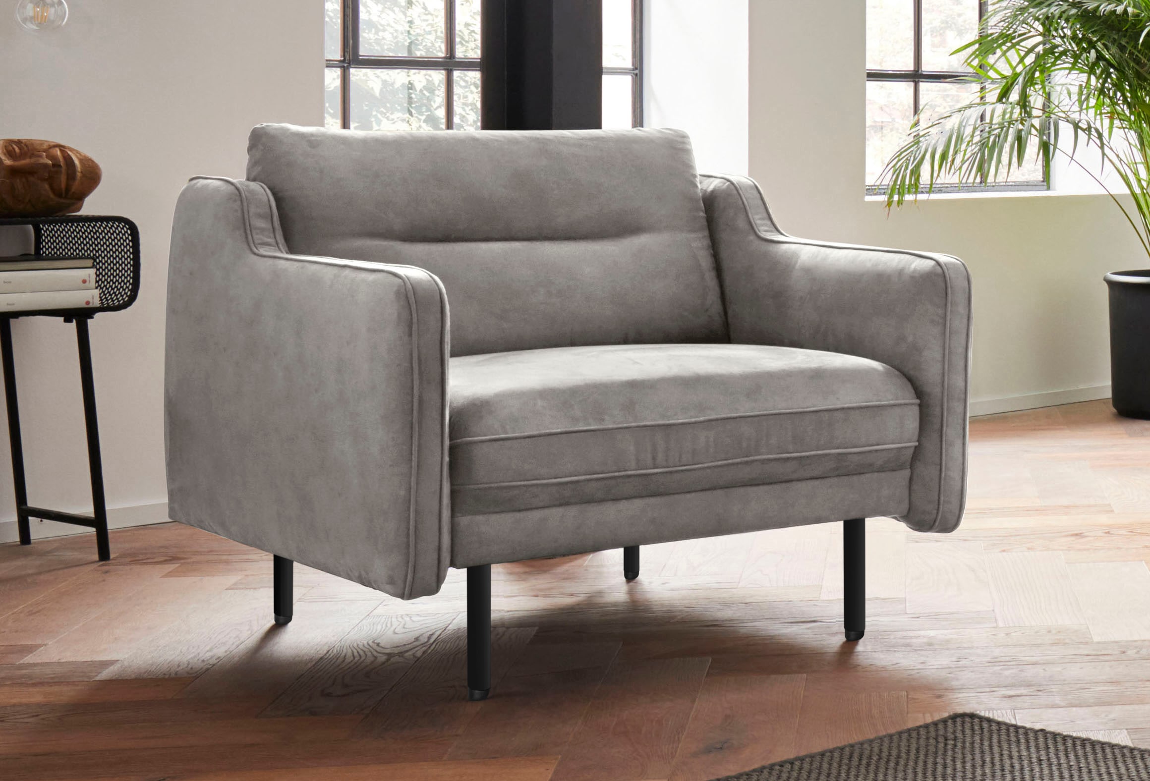 Home affaire Sessel "Nordfyn" edles Design in 3 Bezugsqualitäten, Design by Morten Georgsen