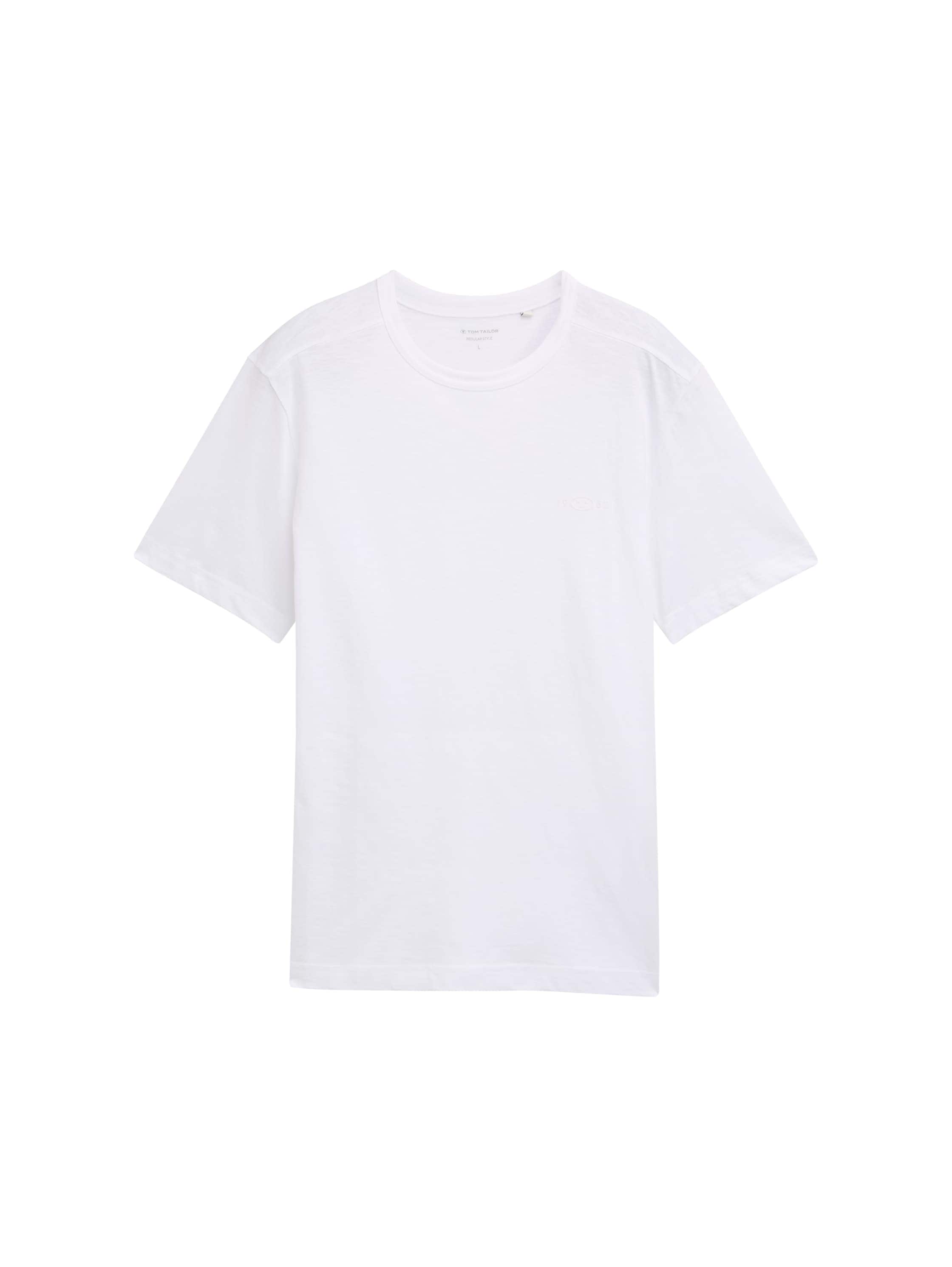 TOM TAILOR T-Shirt, mit Logo Stickerei