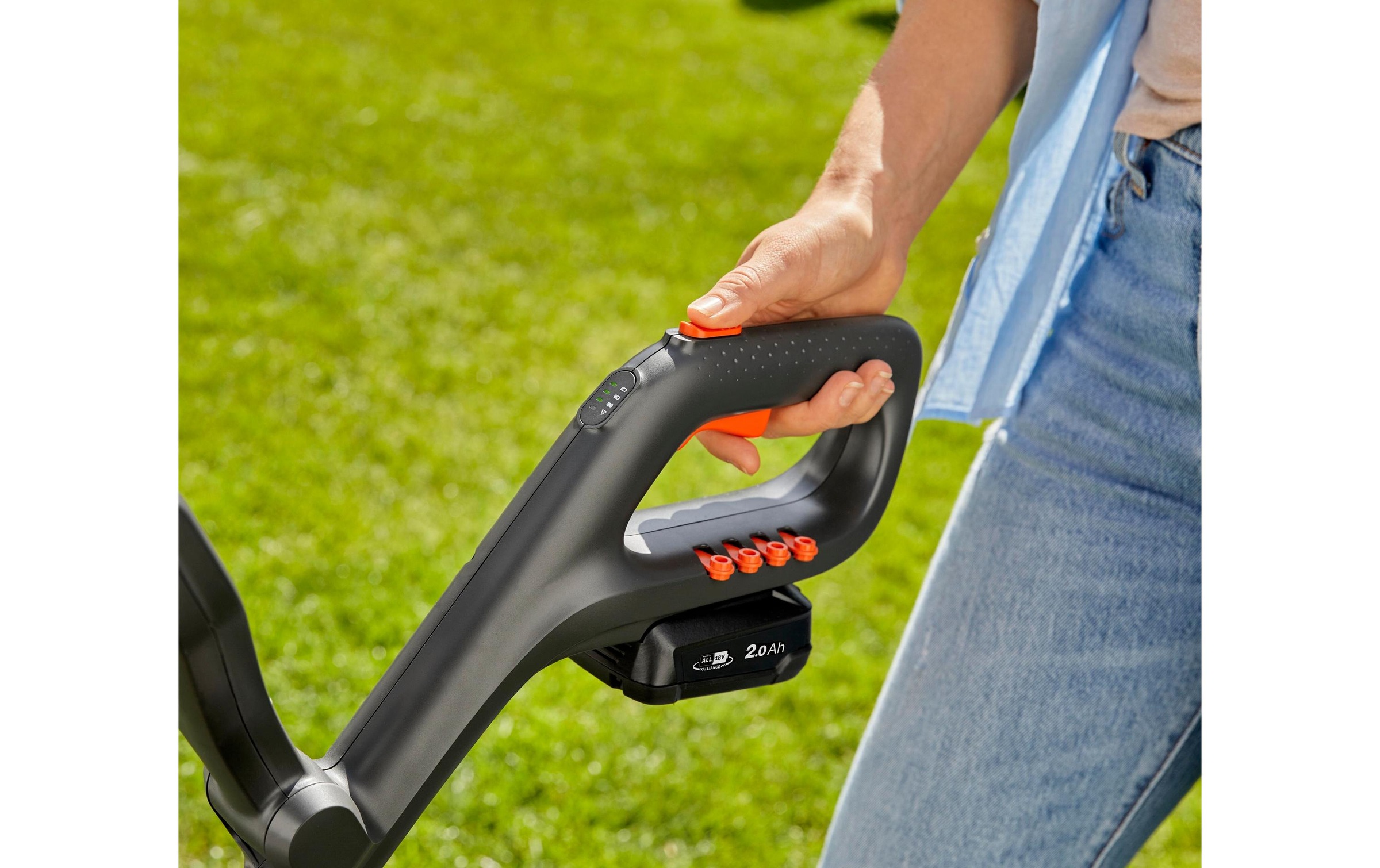 GARDENA Akku-Rasentrimmer »Gardena Akku-Trimmer EasyCut«, (Ohne Akku/Ladegerät)