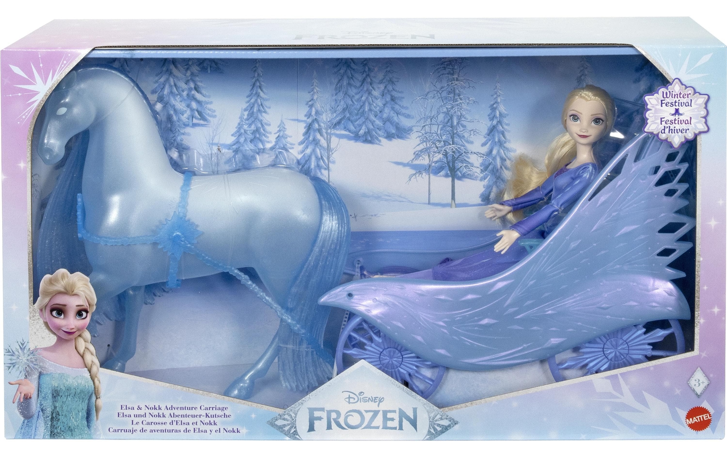 Disney Frozen Spielfigur »Disney Frozen Icy Ice Carriage & Puppe«