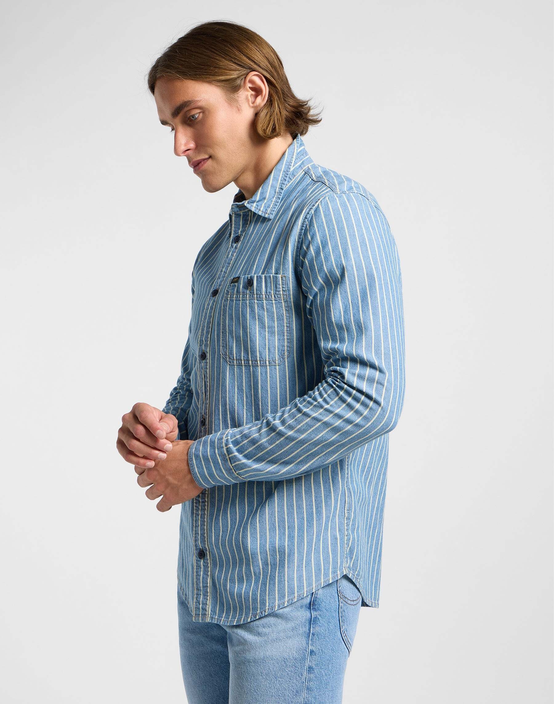 Lee® Jeanshemd »LEE Jeanshemd Leesure Shirt«