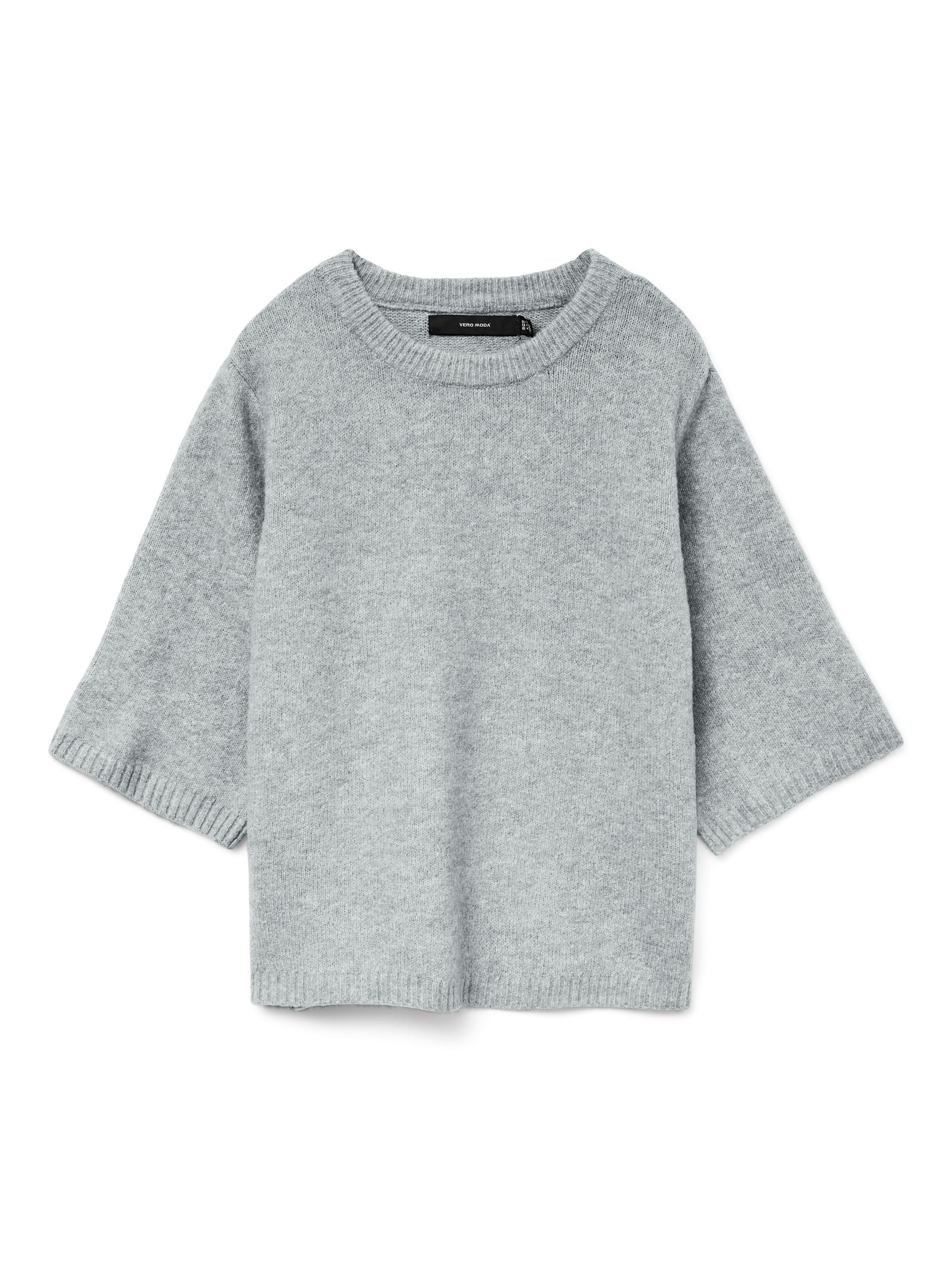 Vero Moda Rundhalspullover »VMBOOM 2/4 O-NK OVERSIZE PULLOVE GA NOOS«