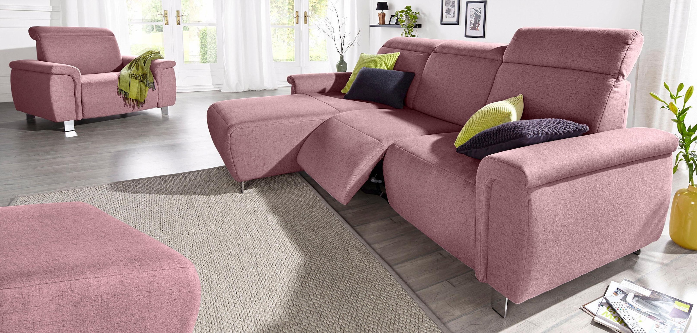 sit&more Sessel »Township«, wahlweise mit elektrischer Wallfree-Funktion