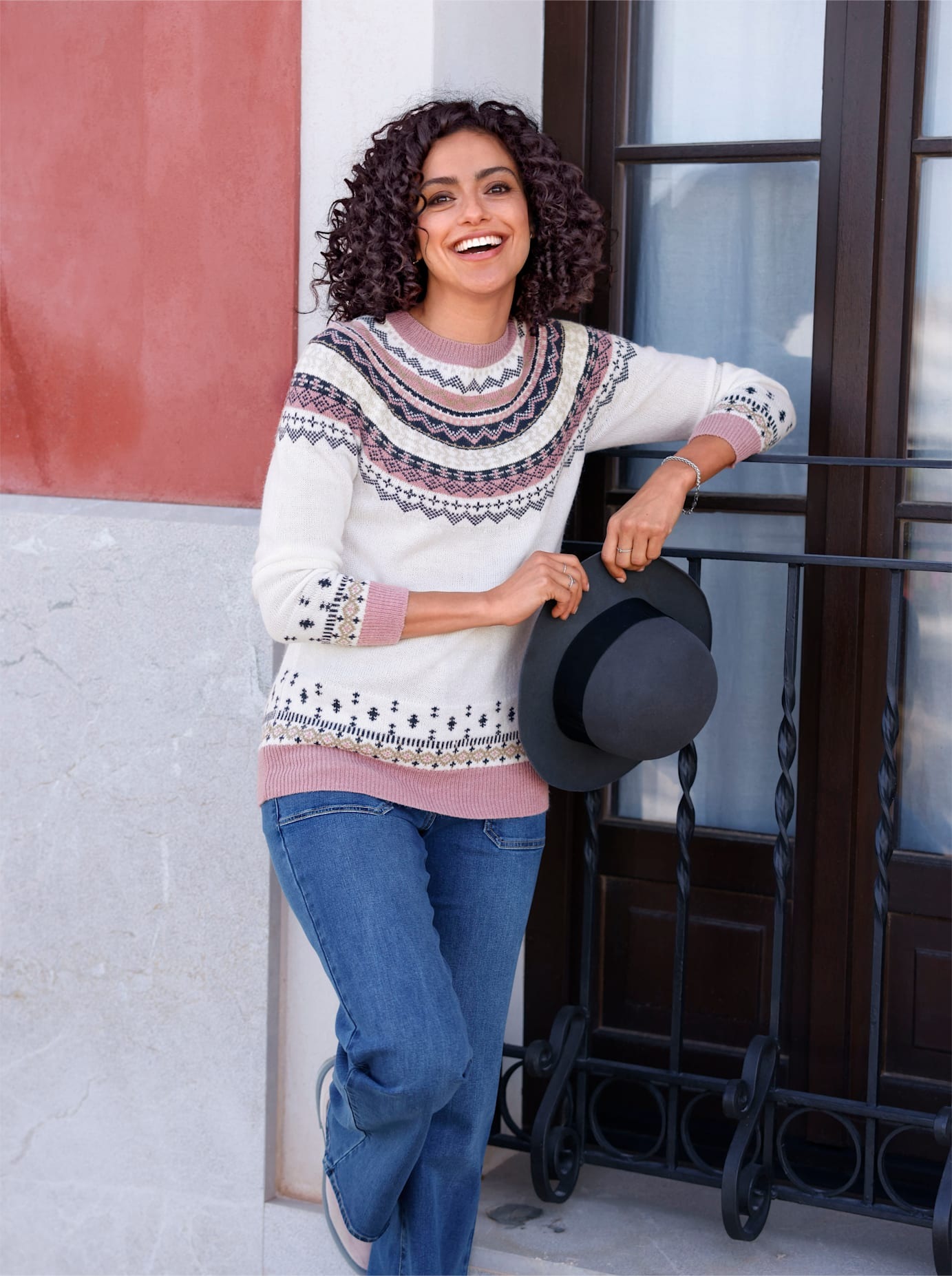 Jacquardpullover "Jacquard-Pullover"