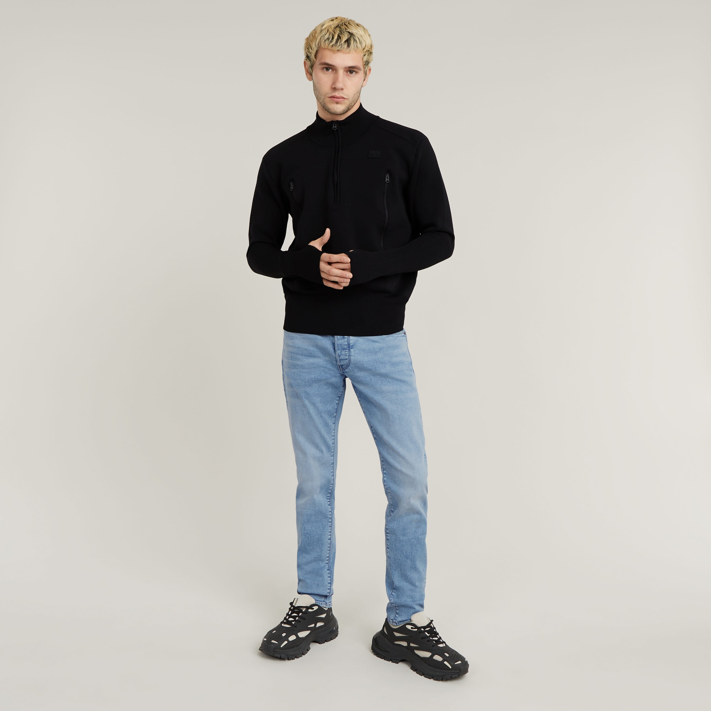 G-STAR Slim-fit-Jeans »3301 Slim«, mit toller Waschung und Elasthan