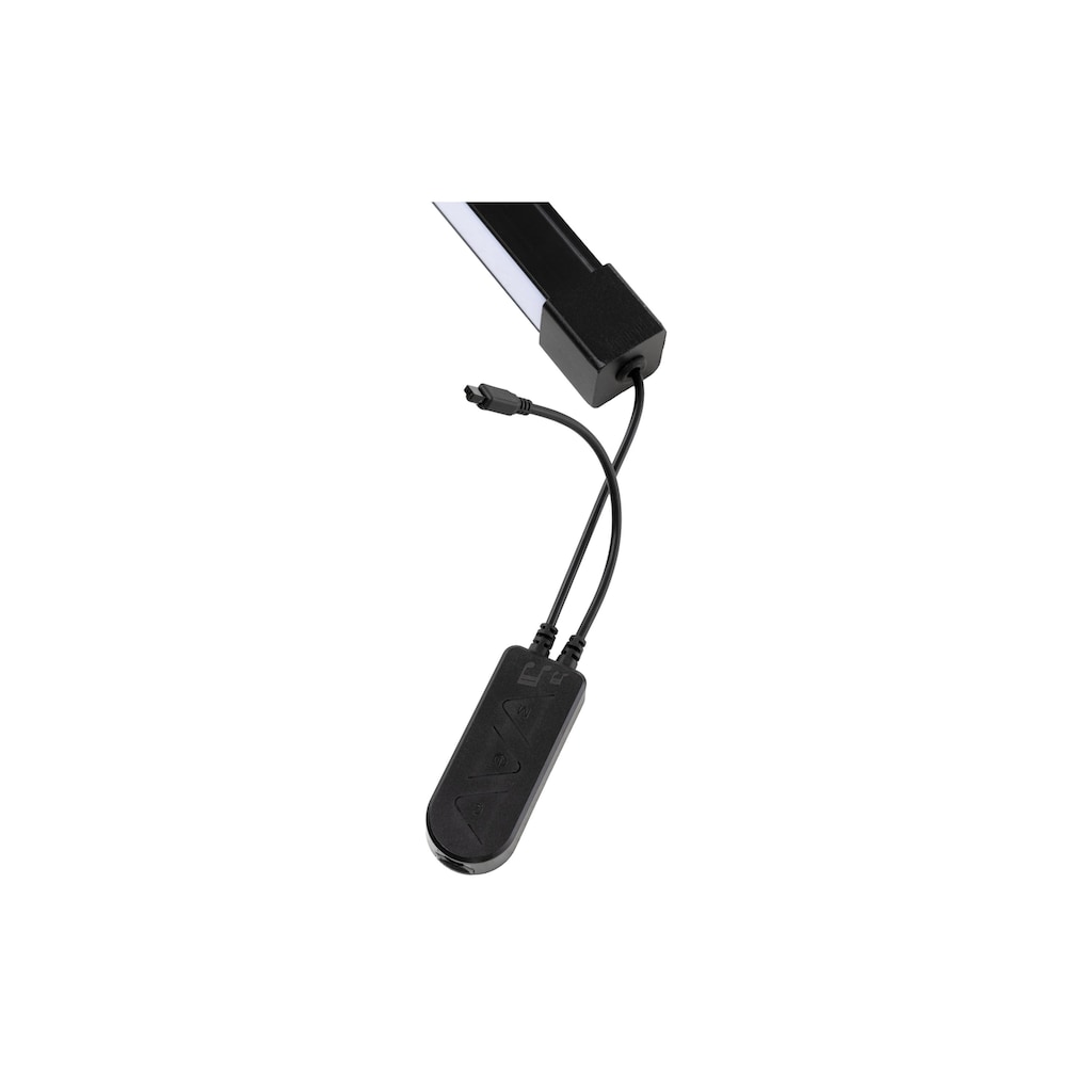 Stehlampe »FTM RGB schwarz 1.56m 27W«, 138 flammig-flammig