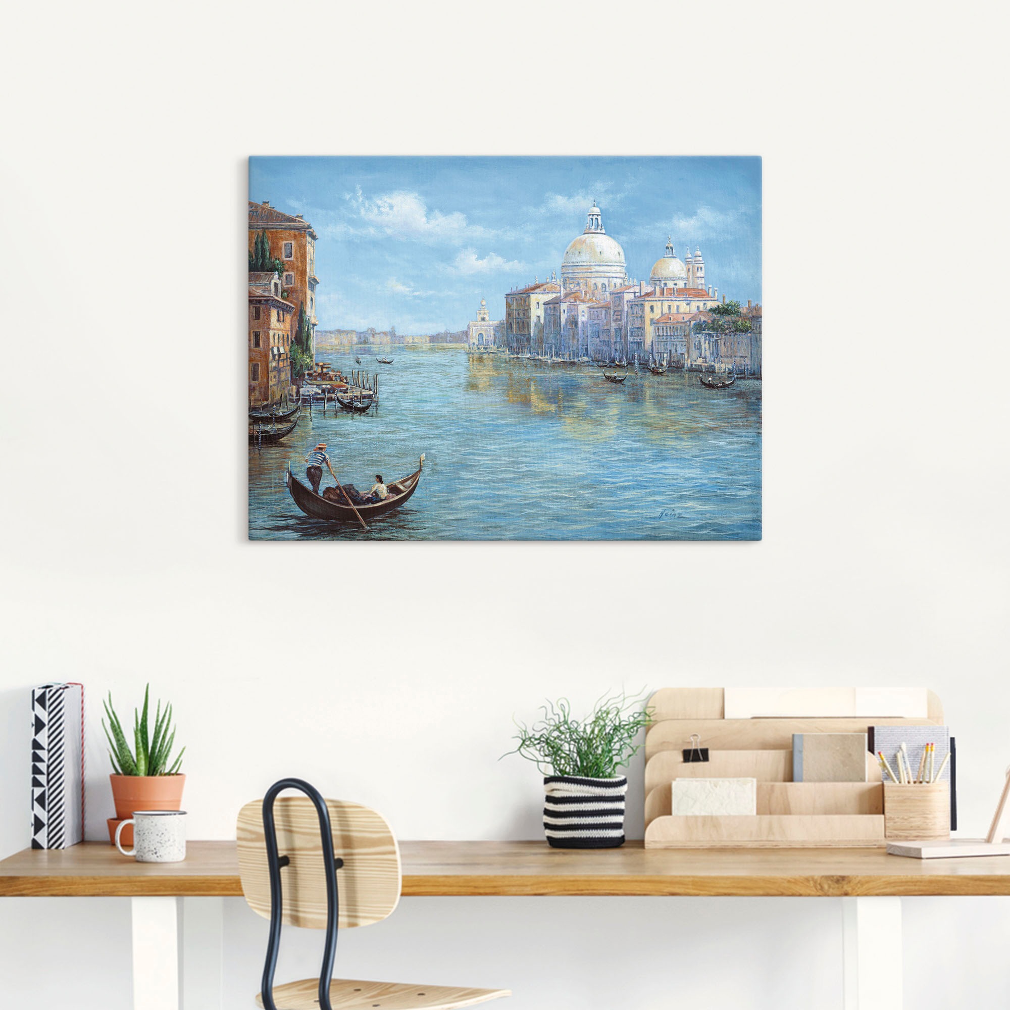 Artland Wandbild »Venedig«, Europa, (1 St.), als Leinwandbild, Poster, Wandaufkleber in verschied. Grössen