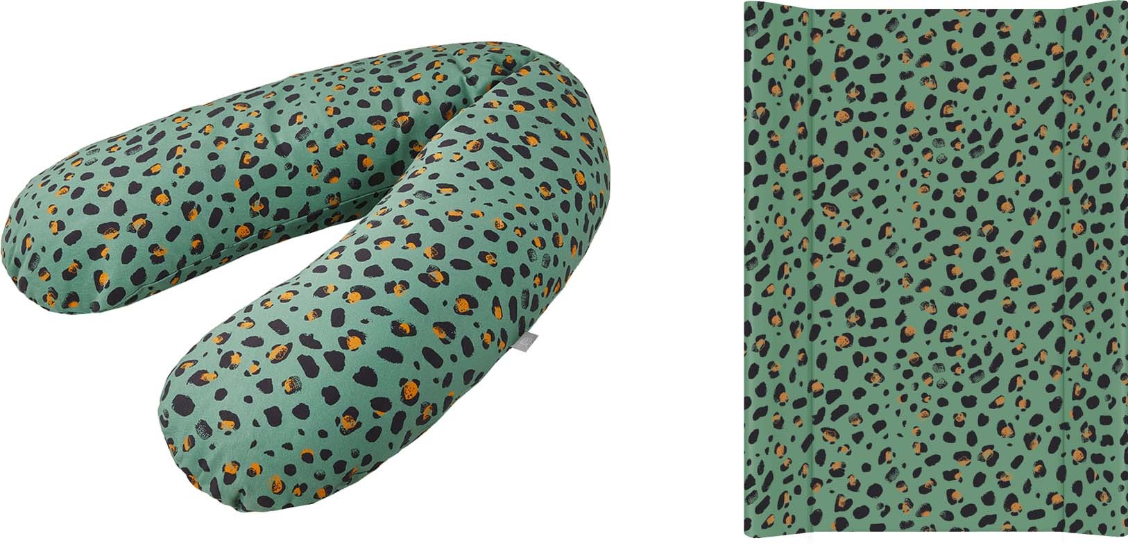 Rotho Babydesign Wickelauflage »Leopard«, (Set, 2 tlg.), in Keilform; inklusive... kaufen