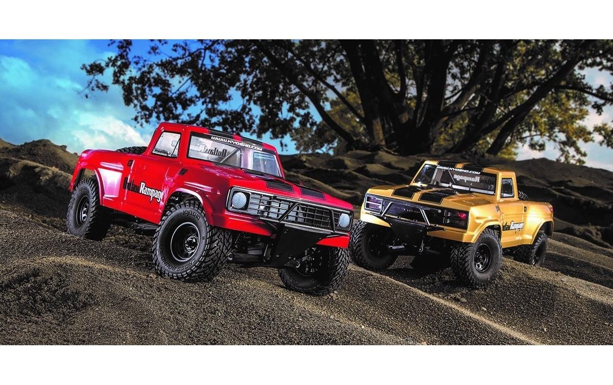RC-Monstertruck »Kyosho Outlaw Rampage Pro Type 2 Gold, ARTR,«