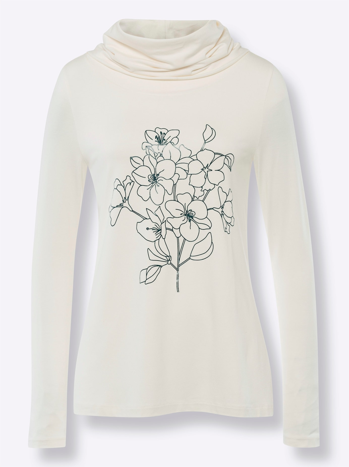 heine Rollkragenshirt »Shirt«, (1 tlg.)