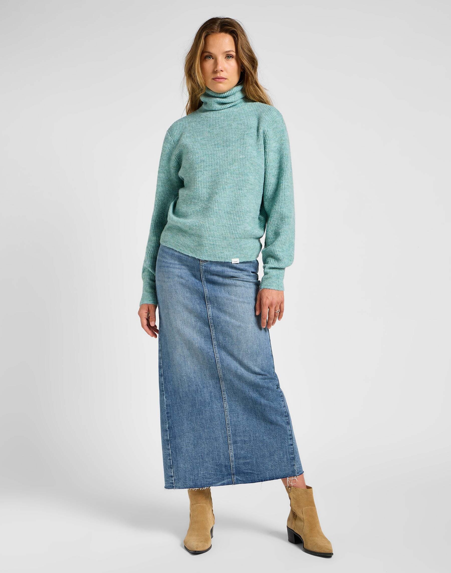 Lee® Strickpullover »LEE Pullover Roll Neck Knit«