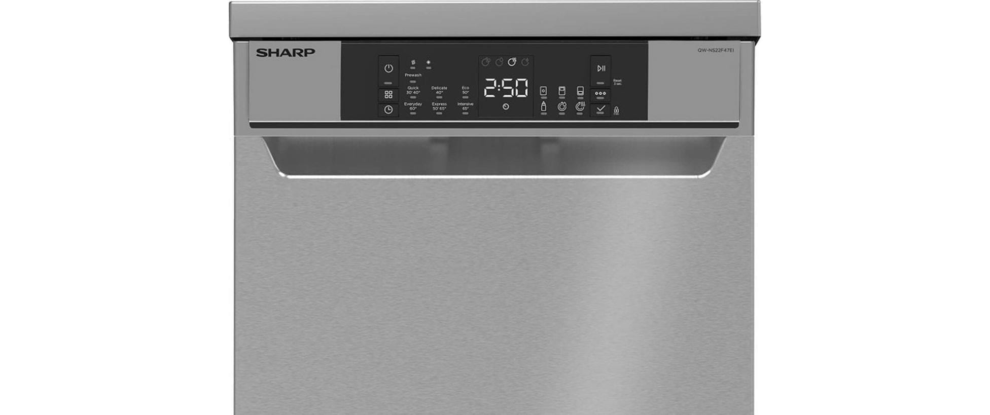 Sharp Standgeschirrspüler »QW-NS22F47EI-CH«, 10 Massgedecke