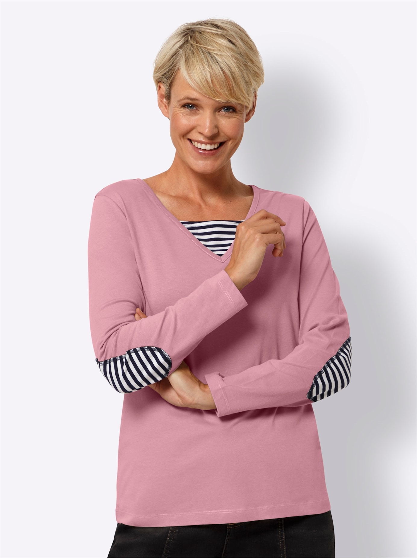 Classic Basics 2-in-1-Langarmshirt »2-in-1-Shirt« 1 Stk.