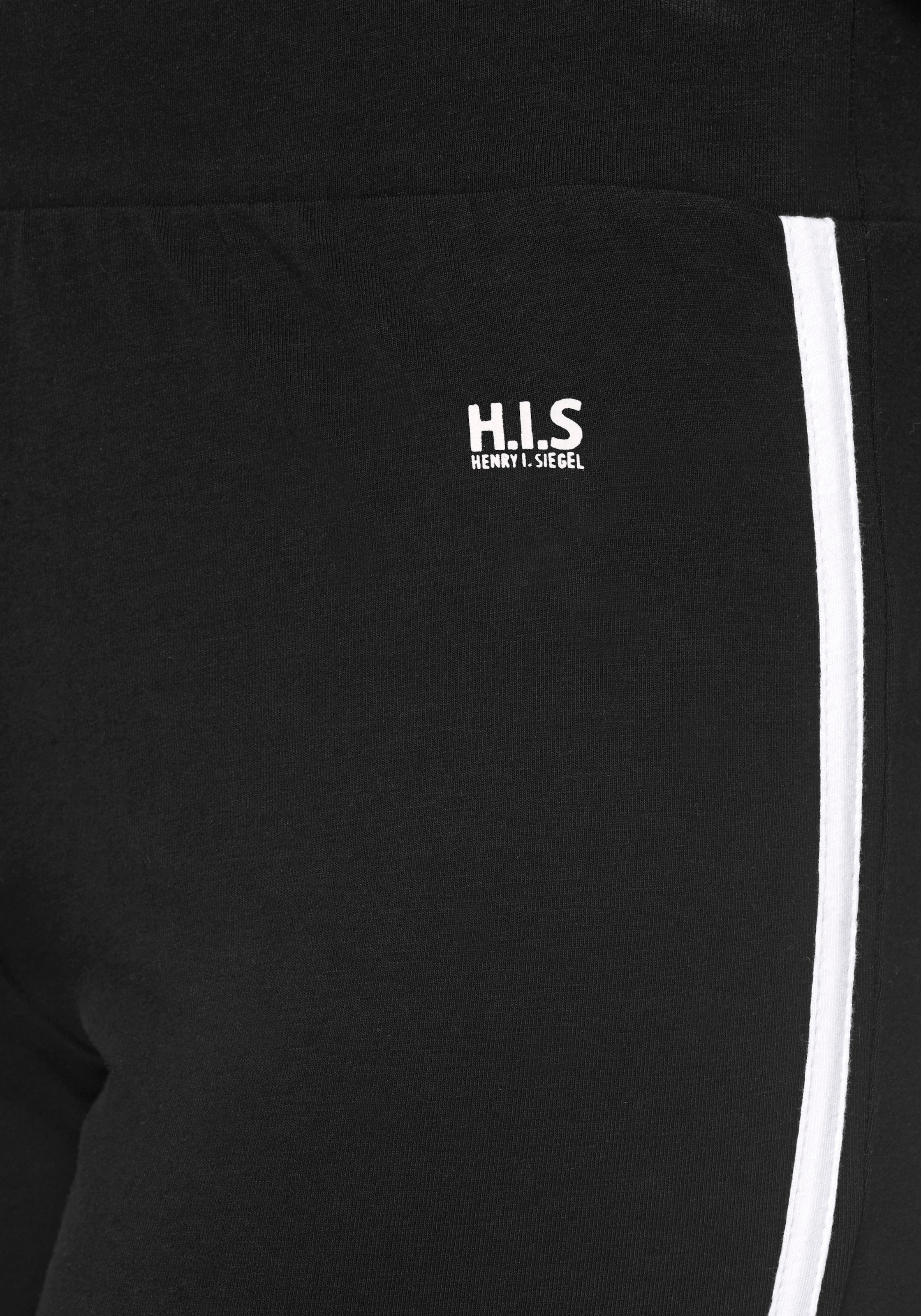 H.I.S Jazzpants, mit einseitig aufgesetztem Band am Bein