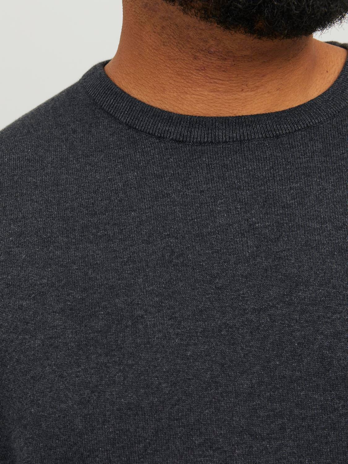 Jack & Jones PlusSize Strickpullover »JJEBASIC KNIT CREW NECK NOOS PLS«