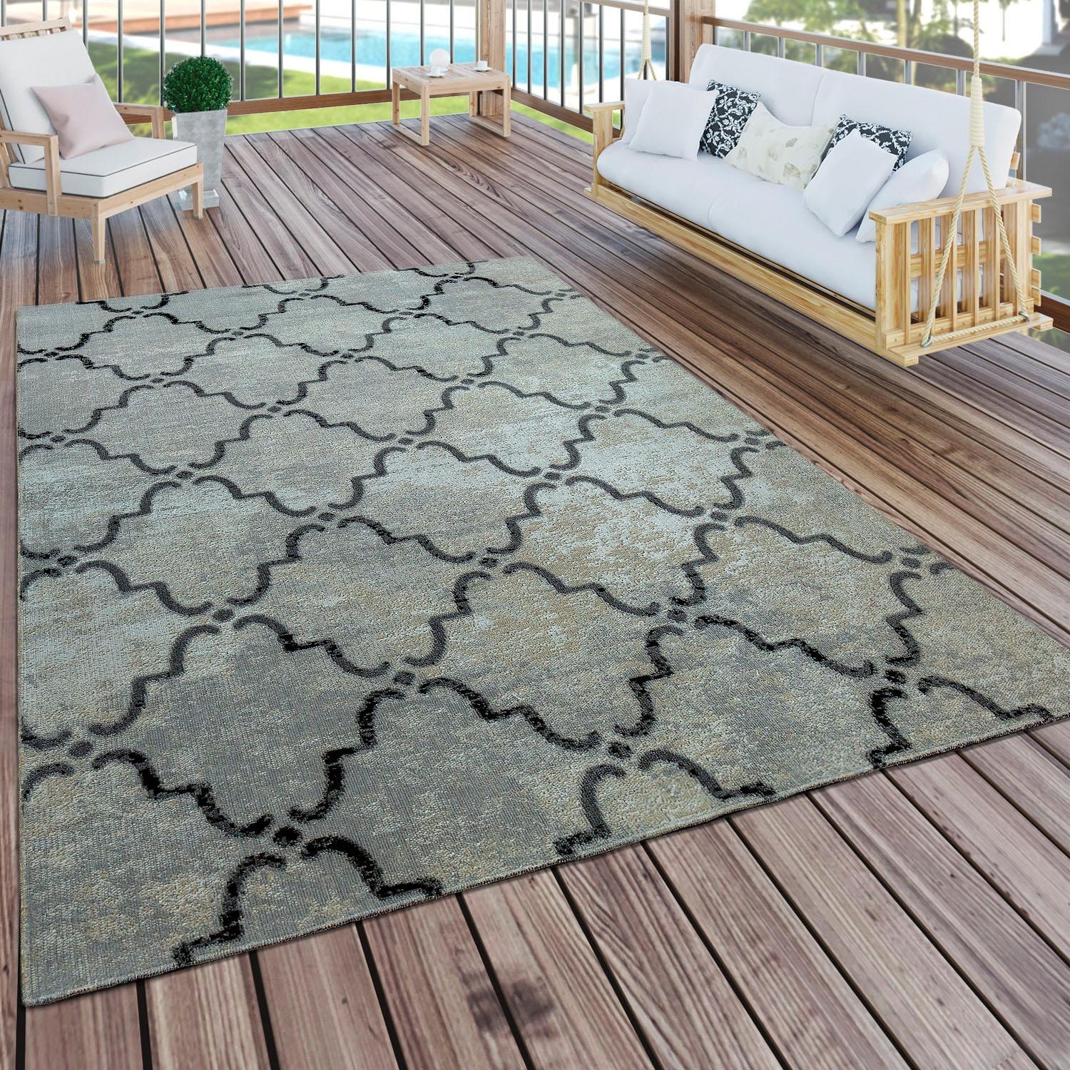 Paco Home Teppich »Artigo 411«, rechteckig, Kurzflor, Vintage Design, In- und  Outdoor geeignet online bestellen | Jelmoli-Versand