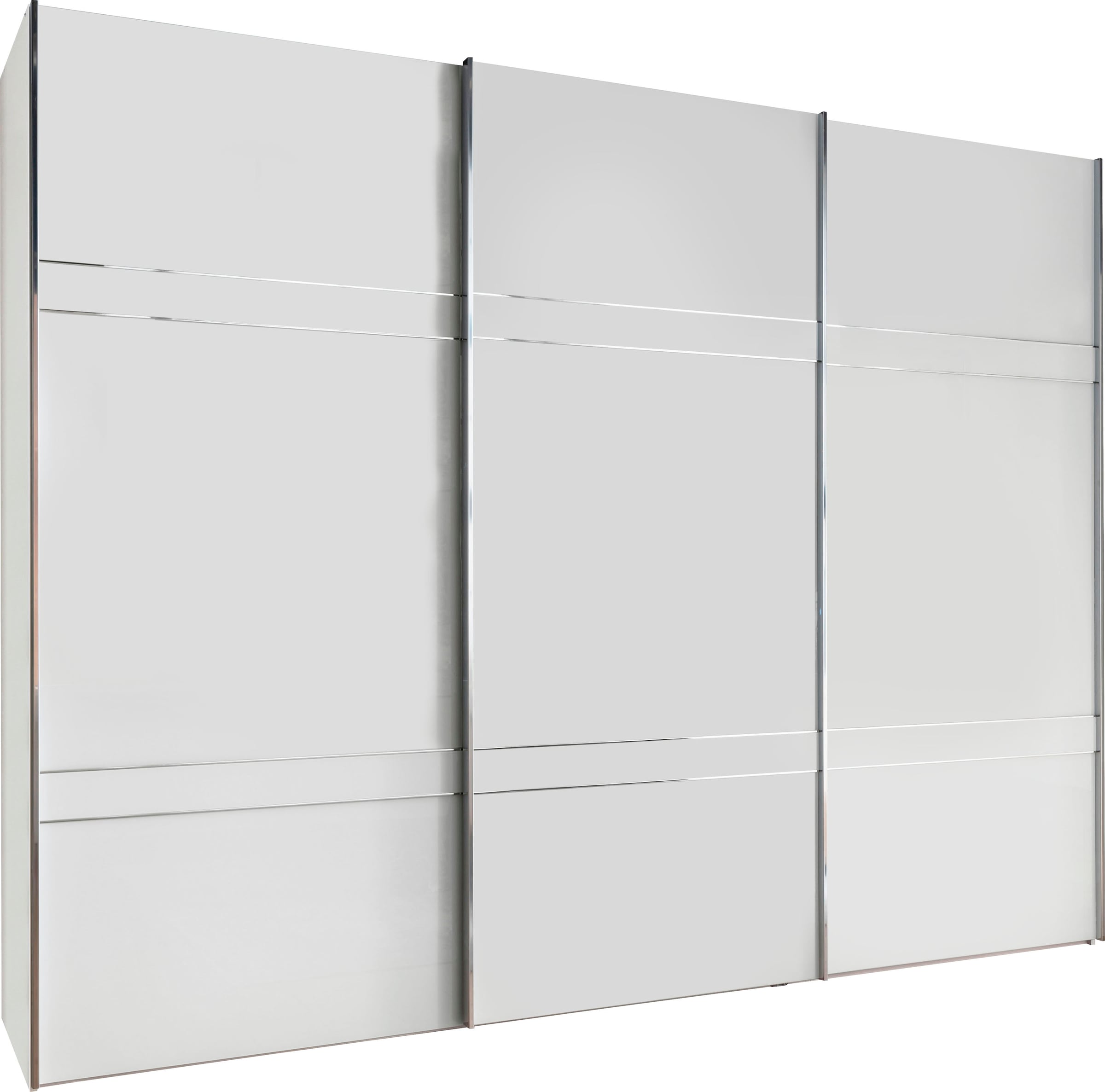 WIEMANN Schwebetürenschrank "Rialto" hochwertige Glasfront mit Querriegeln