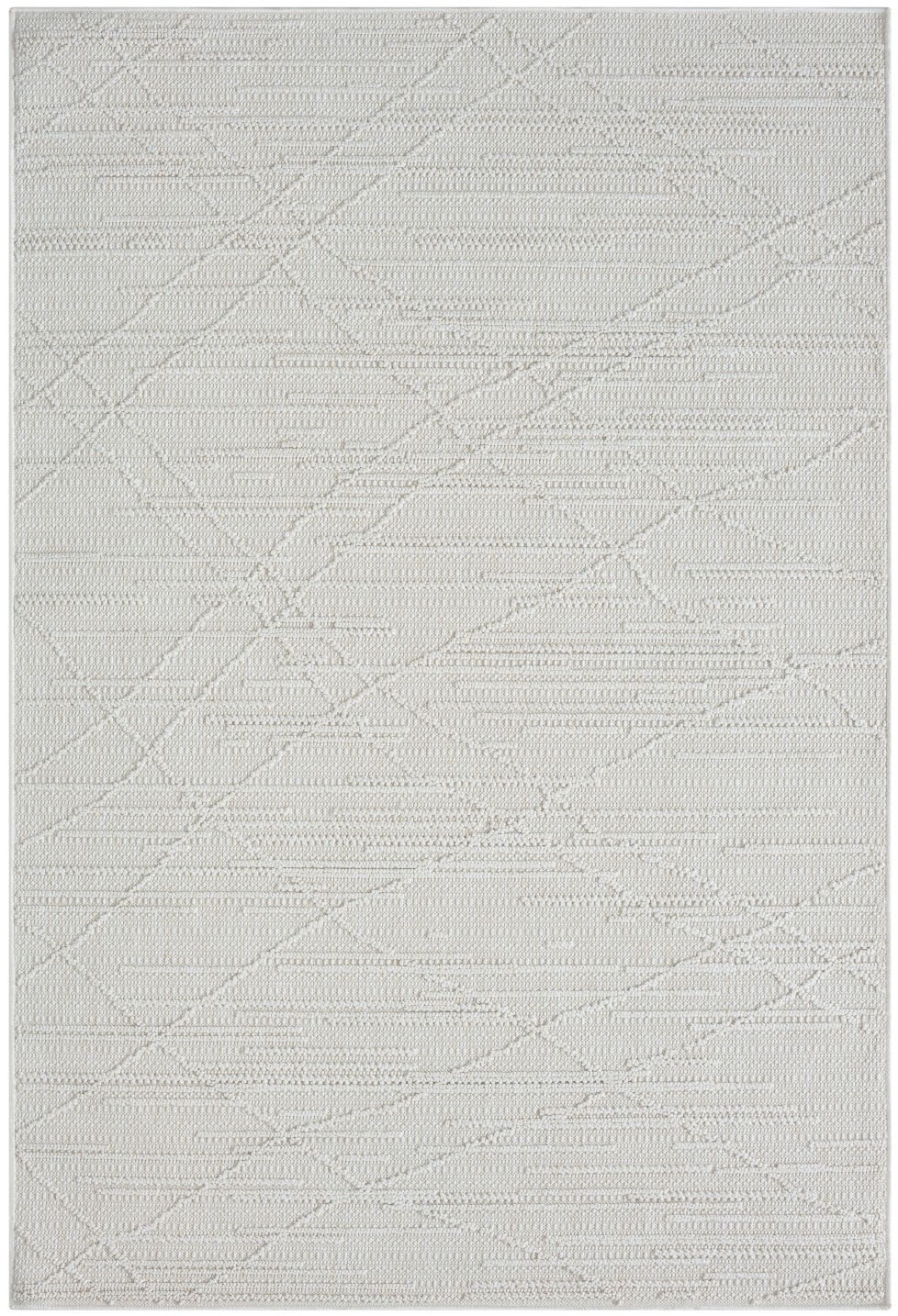 Myflair Möbel & Accessoires Teppich »Plush, LAGERRÄUMUNG!«, rechteckig, 8 mm Höhe, Uni Farben, Hoch-Tief Effekt, Outdoor geeignet, Balkon, Terrasse