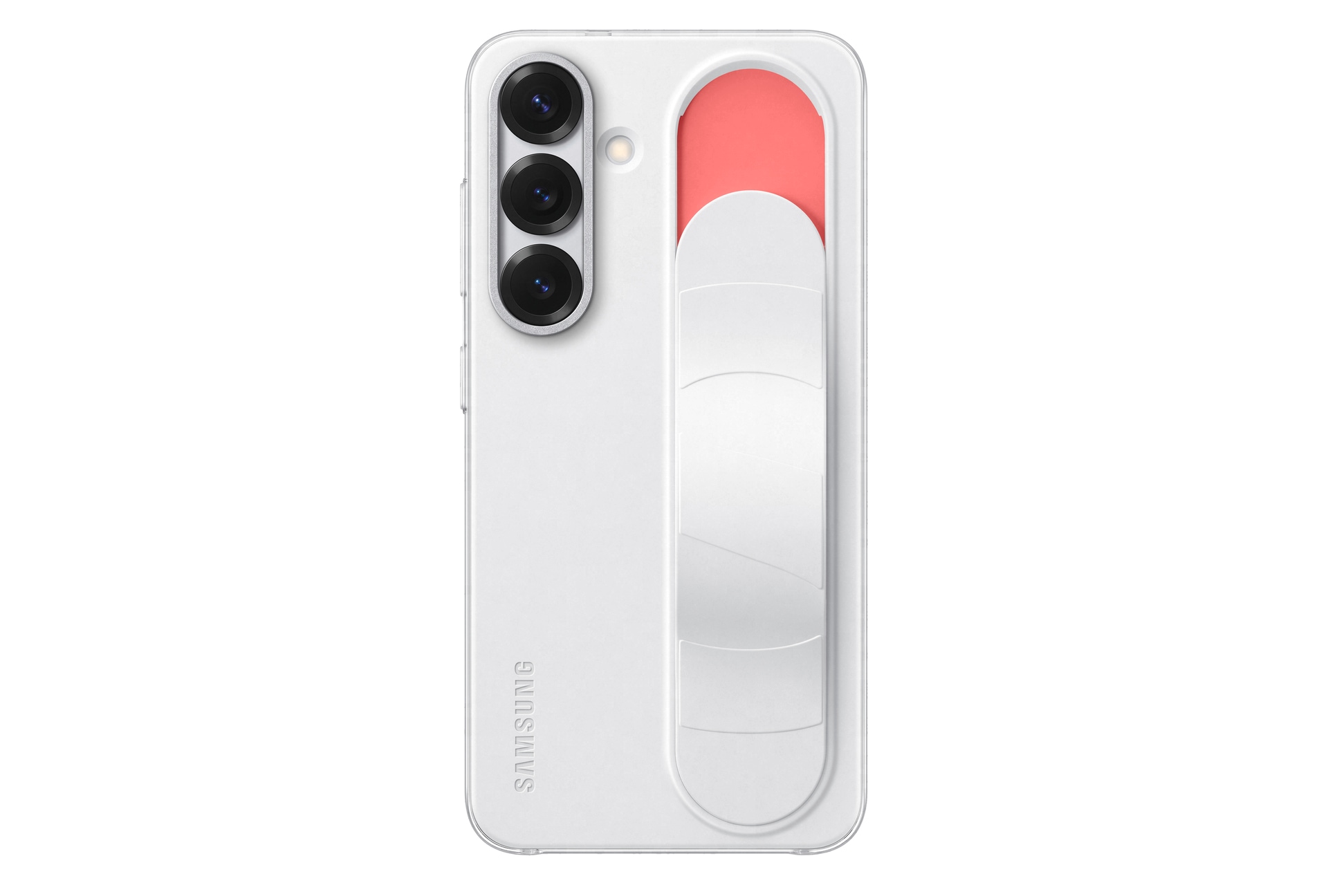 Samsung Handyhülle »Standing Grip Case für Samsung Galaxy S25«, Backcover, Schutzhülle, Handyschutzhülle, Case, Schutzcase, stossfest