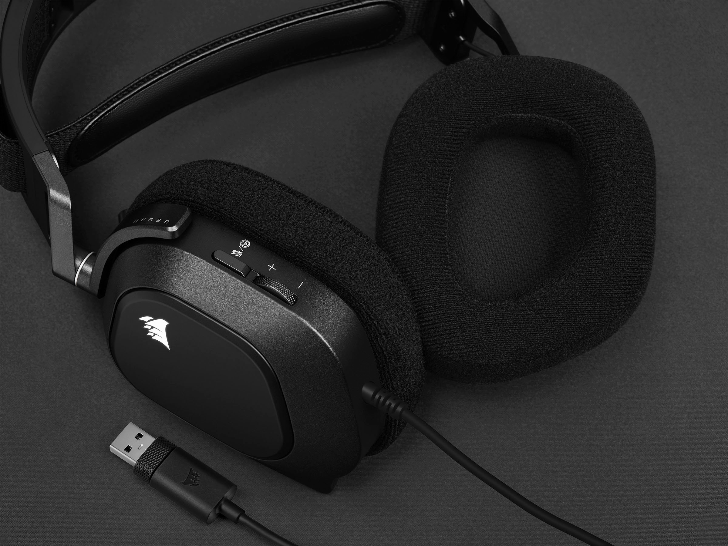 Corsair Gaming-Headset »HS80«, Premium, SURROUND