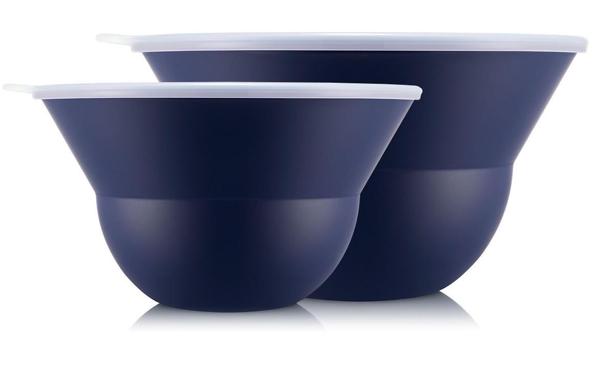 Bodum Salatschüssel »Topee 4 Stück, Dunkelblau«, 4 tlg., aus Kunststoff