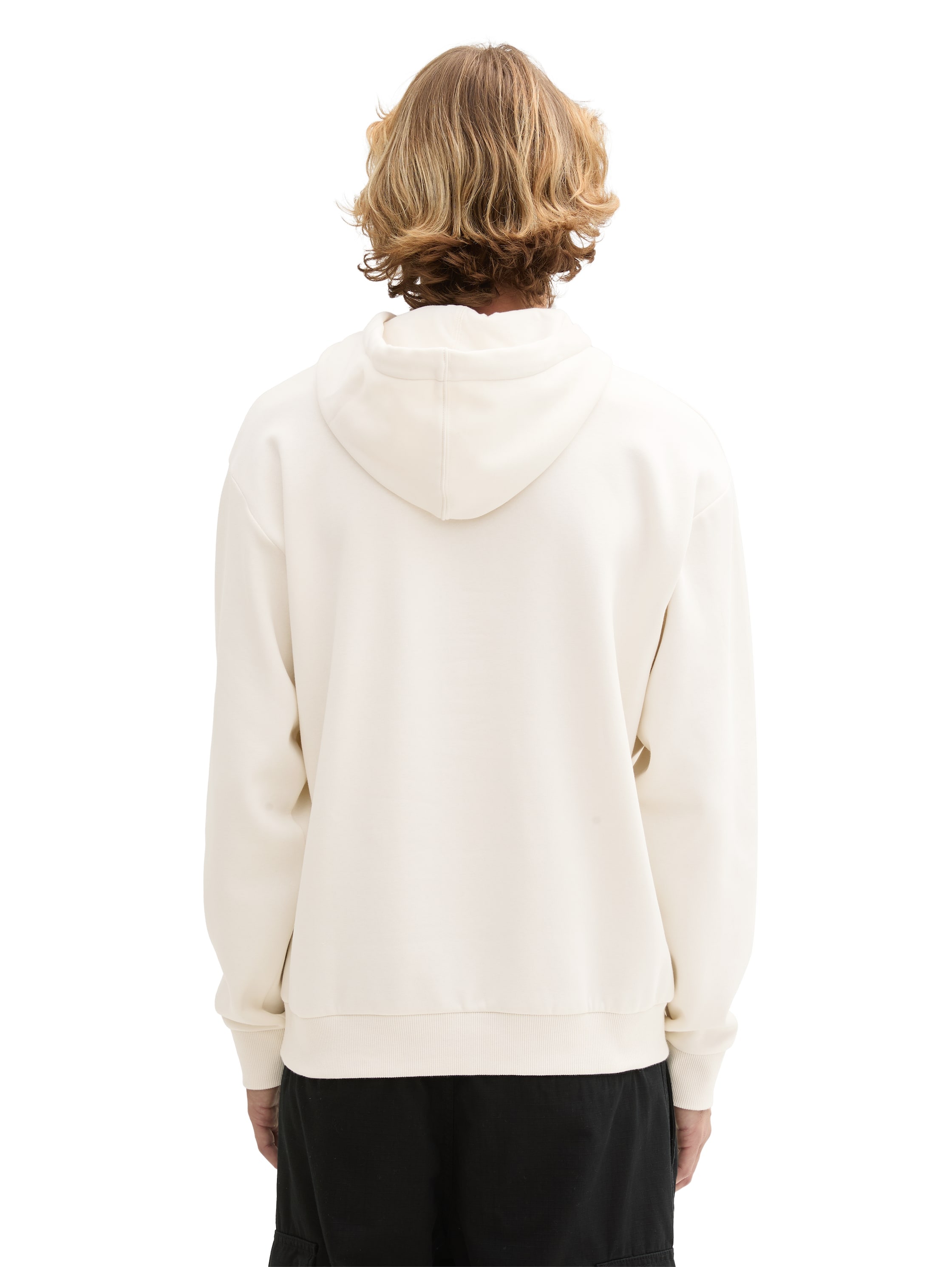 TOM TAILOR Denim Hoodie, mit grossem Logoprint