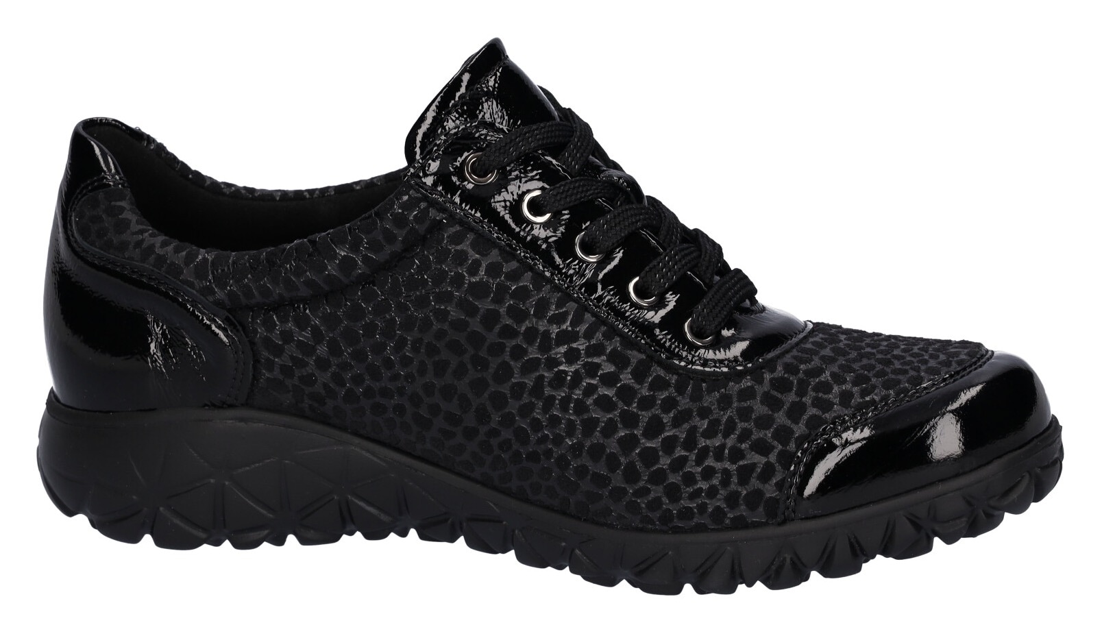 Waldläufer Sneaker »Havy-Soft«, im Materialmix, H-Weite, Freizeitschuh, Halbschuh, Schnürschuh
