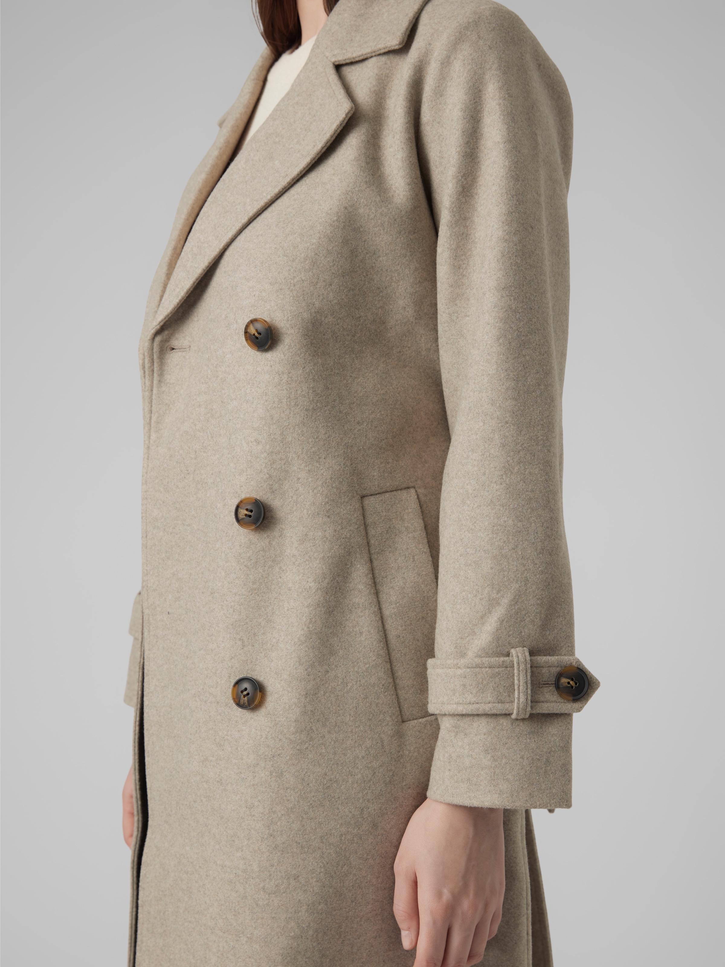 Vero Moda Trenchcoat »VMFORTUNEVEGA LONG TRENCHCOAT GA NOOS«