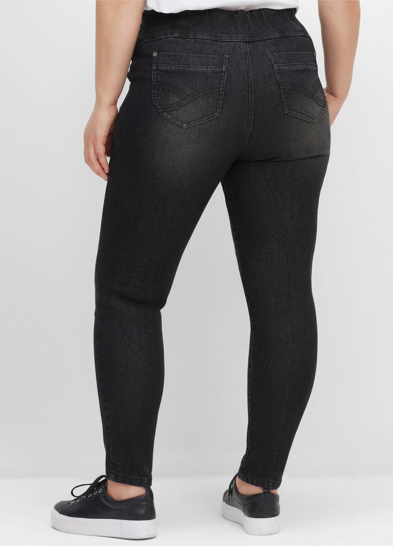 Sheego Jeansjeggings, (1 tlg.)