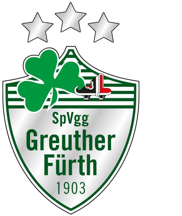 Wandtattoo »SpVgg Greuther Fürth Logo«, (Set, 1 St.), selbstklebend, entfernbar