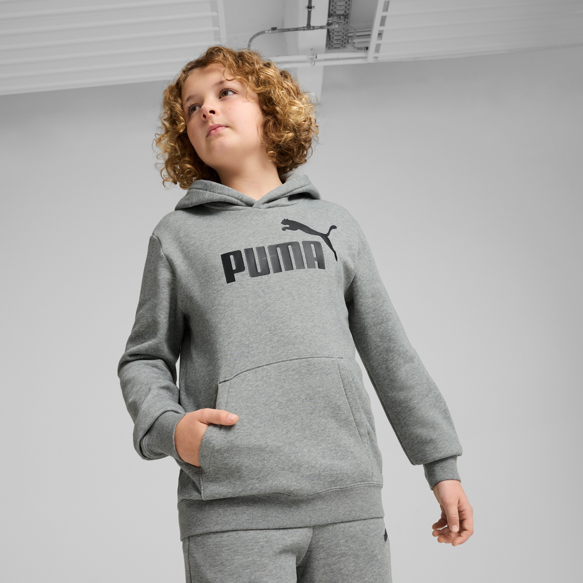 PUMA Kapuzensweatshirt »ESS NO. 1 LOGO HOODIE FL B«