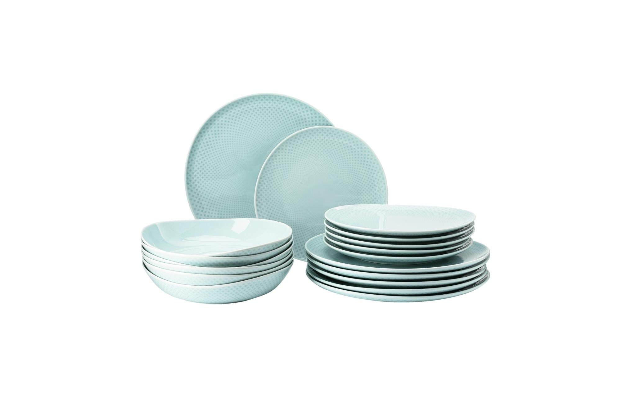 Rosenthal Speiseteller "Junto Opal Set 18-teilig"
