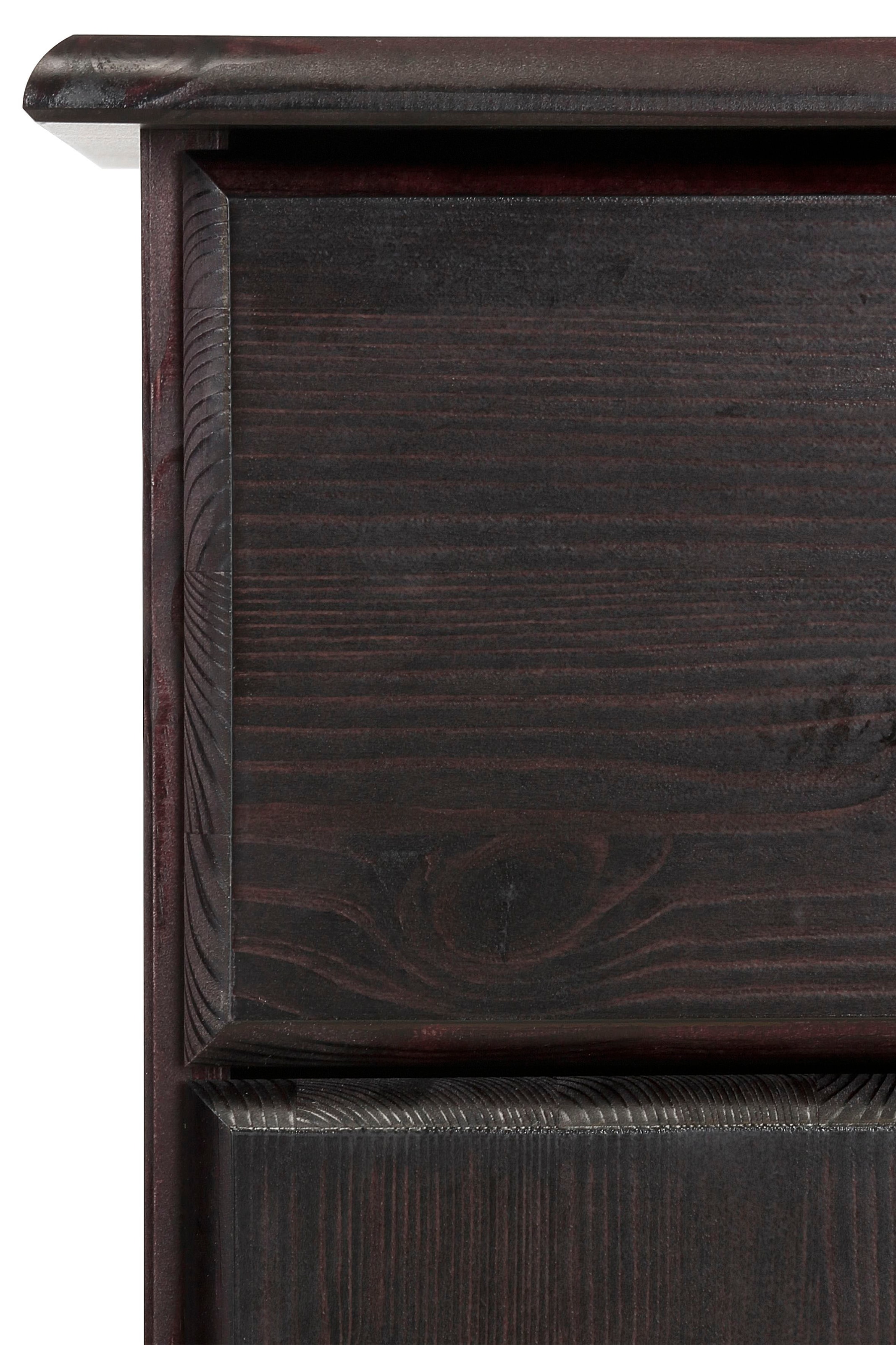 Home affaire Sideboard »Mette«, Kommode mit gefrästen, kugelförmigen Füssen, Breite 80 cm