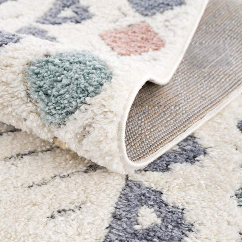 Carpet City Hochflor-Teppich »Focus 3034«, rechteckig, 20 mm Höhe, Läufer, Boho, Hochtief-Muster/ 3D-Effekt, für Wohnzimmer, Schlafzimmer