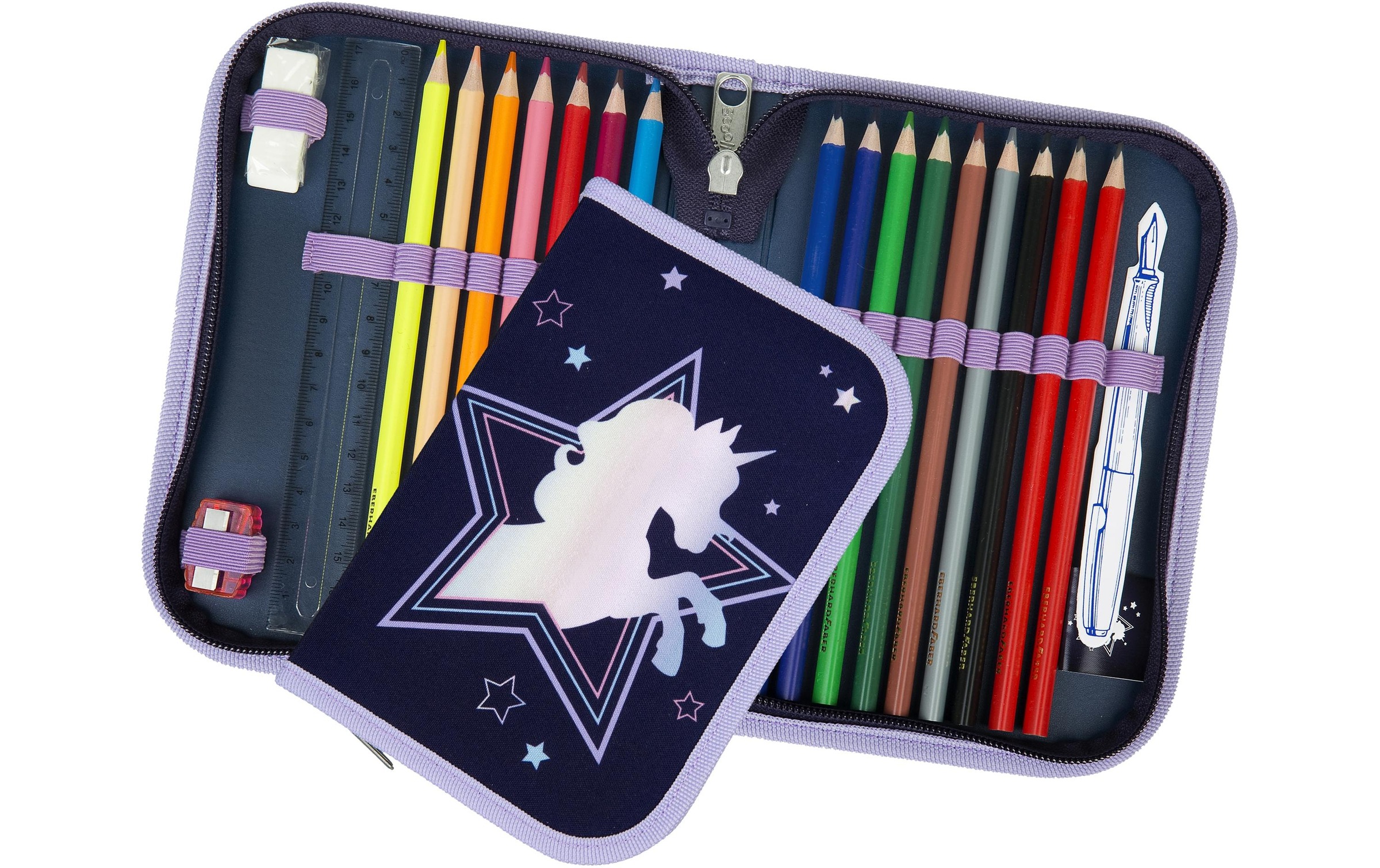 Scooli Schulrucksack »5-teilig Einhorn«
