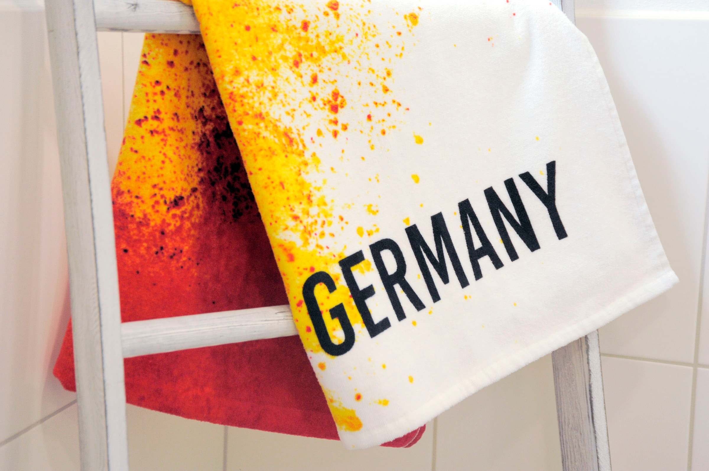 Herding Young Collection Badetuch »Germany«, (1 St., Badetuch 75 x 150 cm), hochfarbig bedruckt