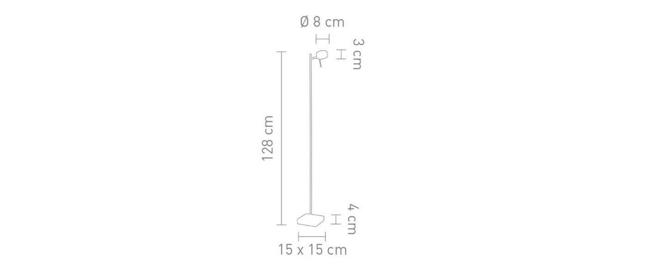 SOMPEX Stehlampe »Bling LED 3000 K«, Dimmer am Produkt