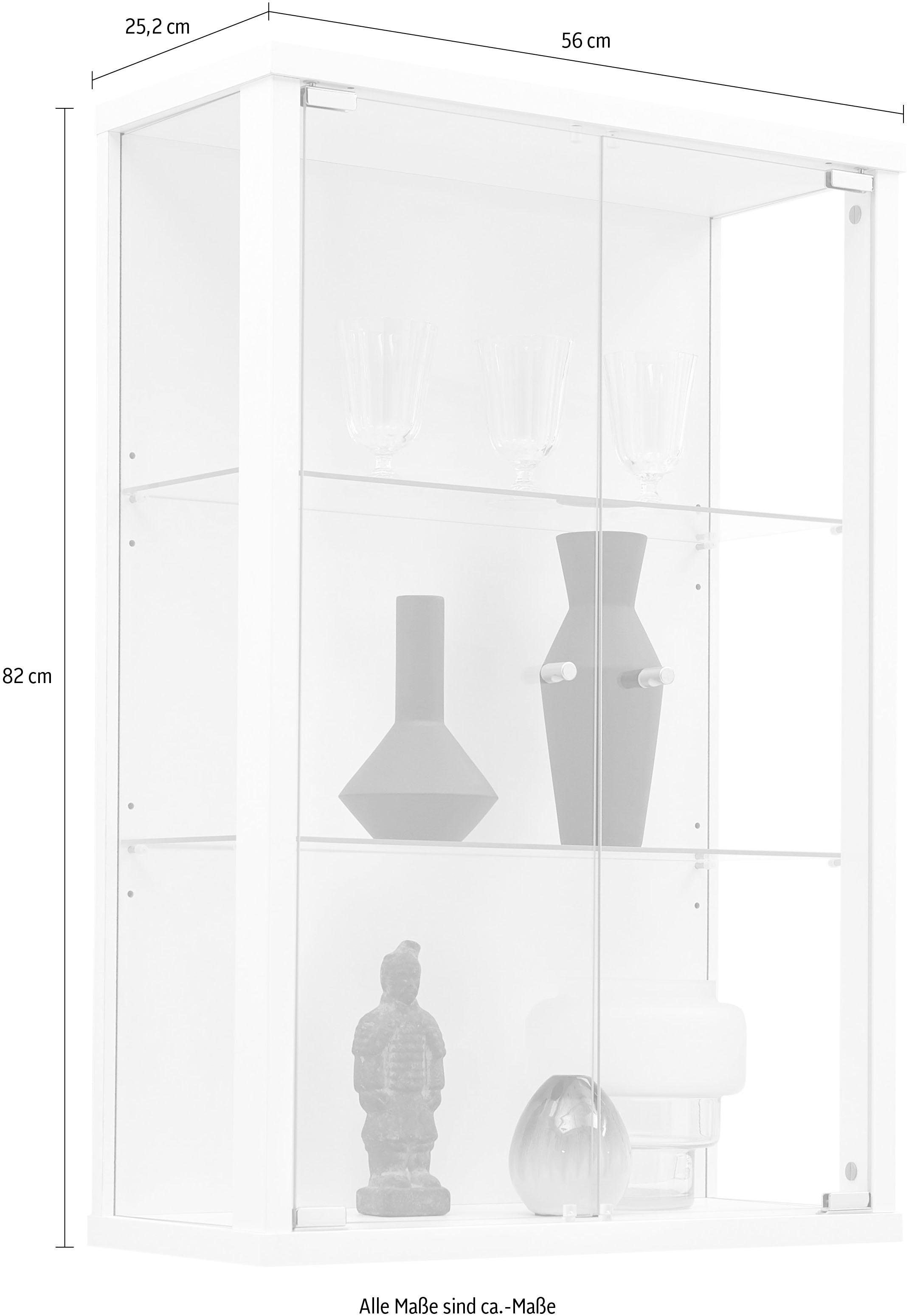 ❤ fif möbel Vitrine »OPTIMA«, mit einer Höhe von 82 cm ordern im  Jelmoli-Online Shop | Vitrinenschränke