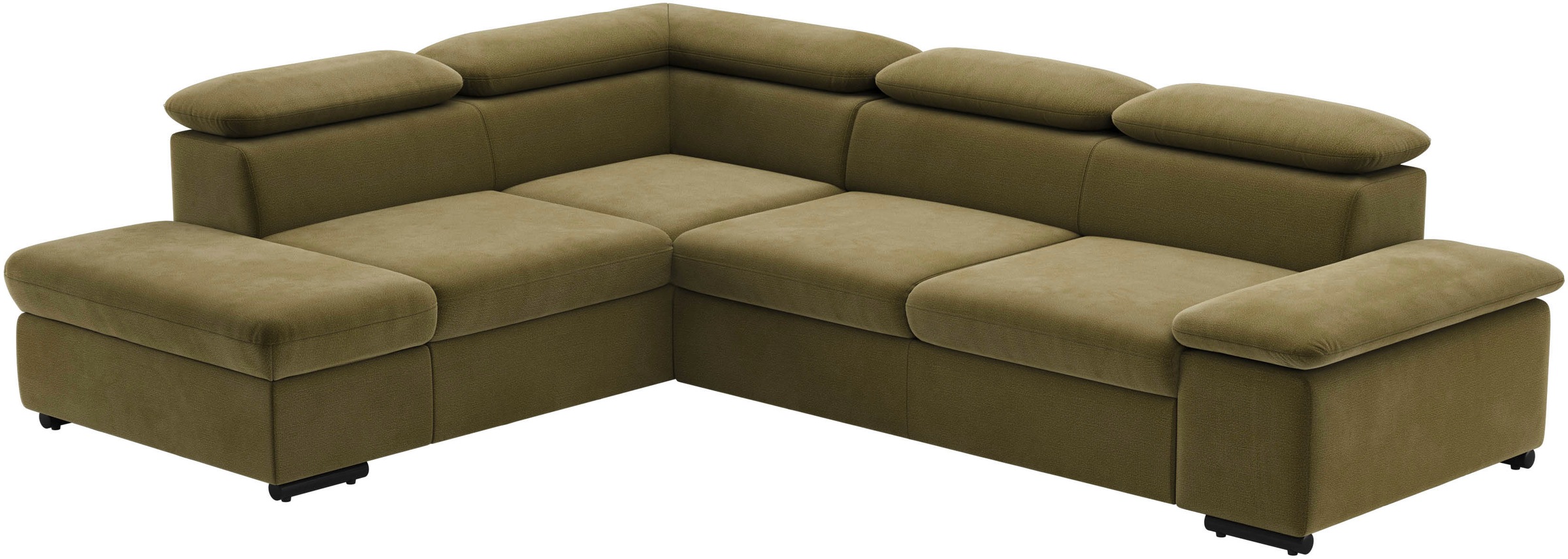 sit&more Ecksofa »Alcudia L-Form«, mit Armteilverstellung, optional Kopfteilverstellung und Bettfunktion