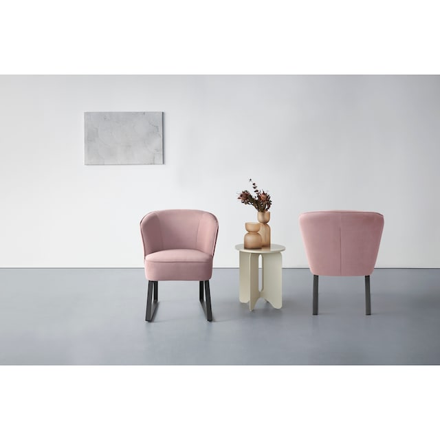 | Sessel und Bezug Stck. Keder Metallfüssen, Jelmoli-Versand in fashion mit 1 bestellen »Americano«, verschiedenen exxpo - Qualitäten, online sofa
