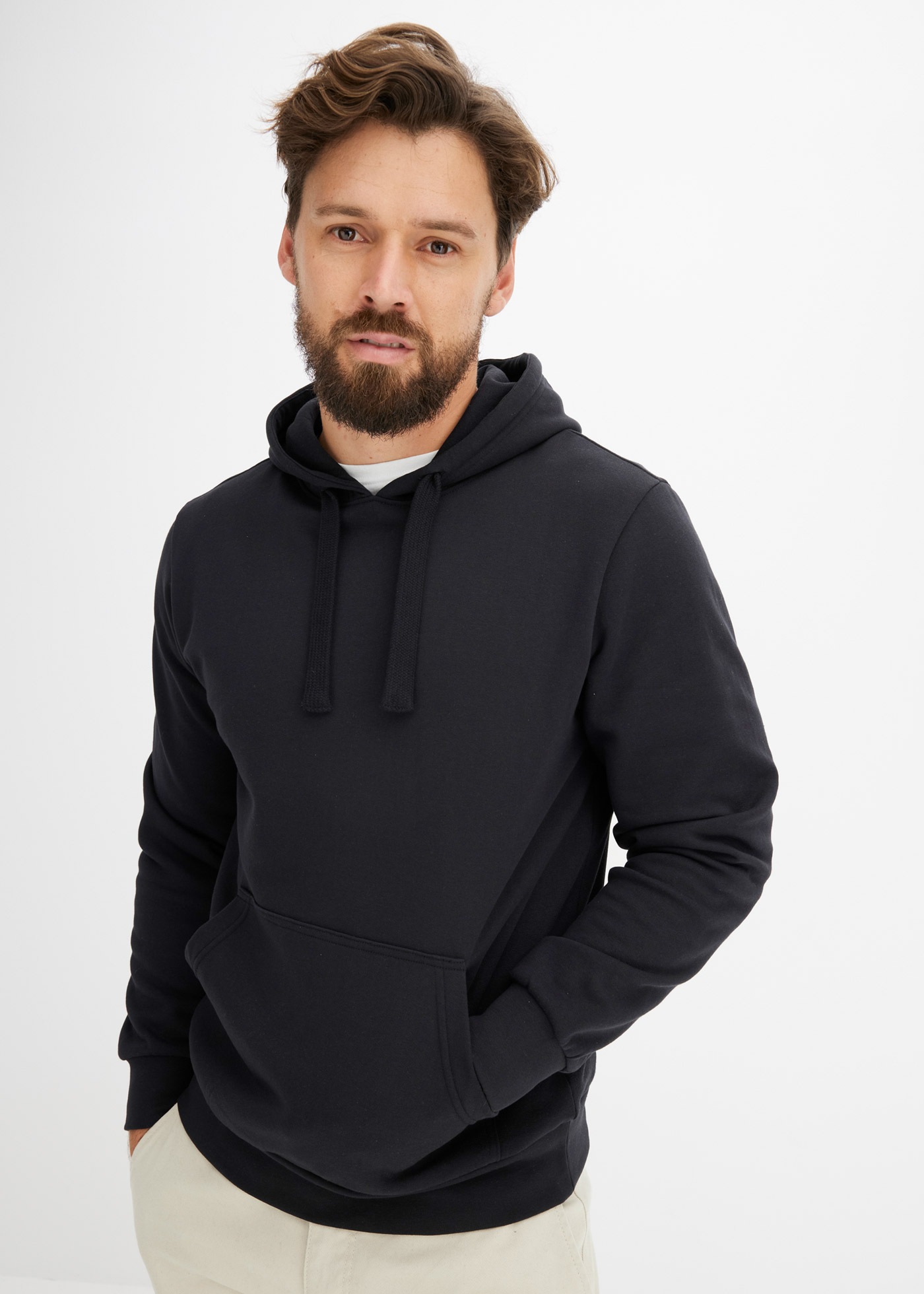 bonprix Hoodie »Hoodie«, mit Kängurutasche