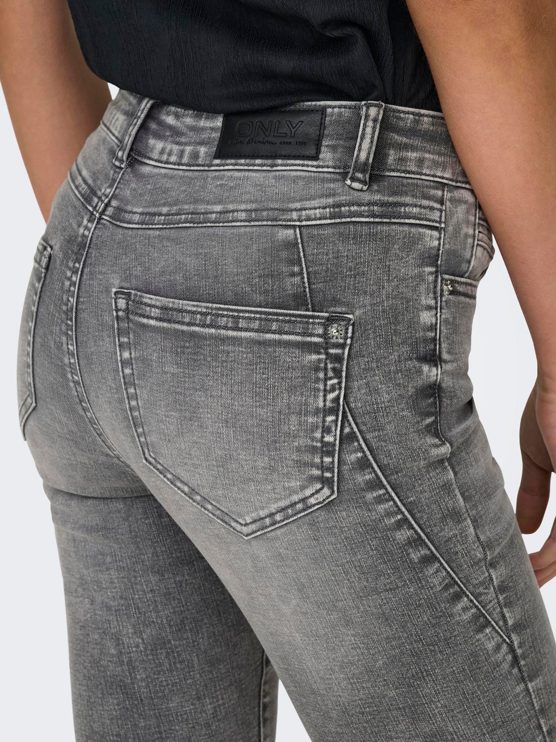 ONLY Skinny-fit-Jeans »ONLWAUW MID WAIST SK LANK COIN PKT DNM X«
