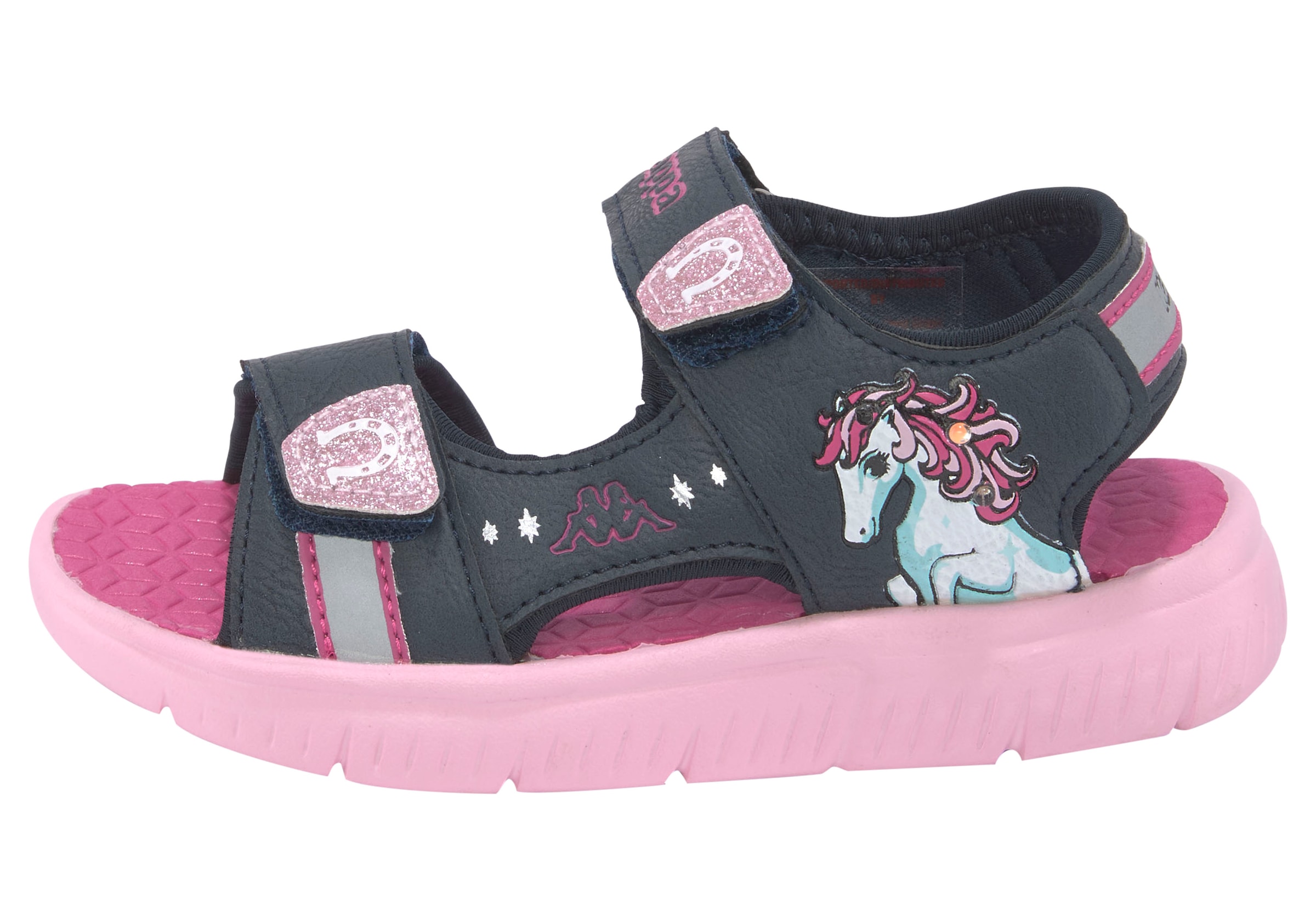 Kappa Sandale, mit cooler Blinkfunktion